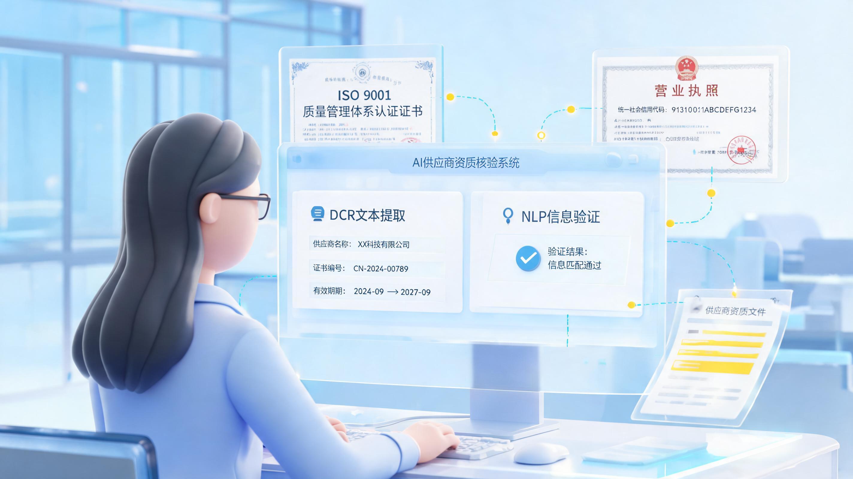 供应商资质审查怎么自动化？三步搭建AI智能审查体系_图1