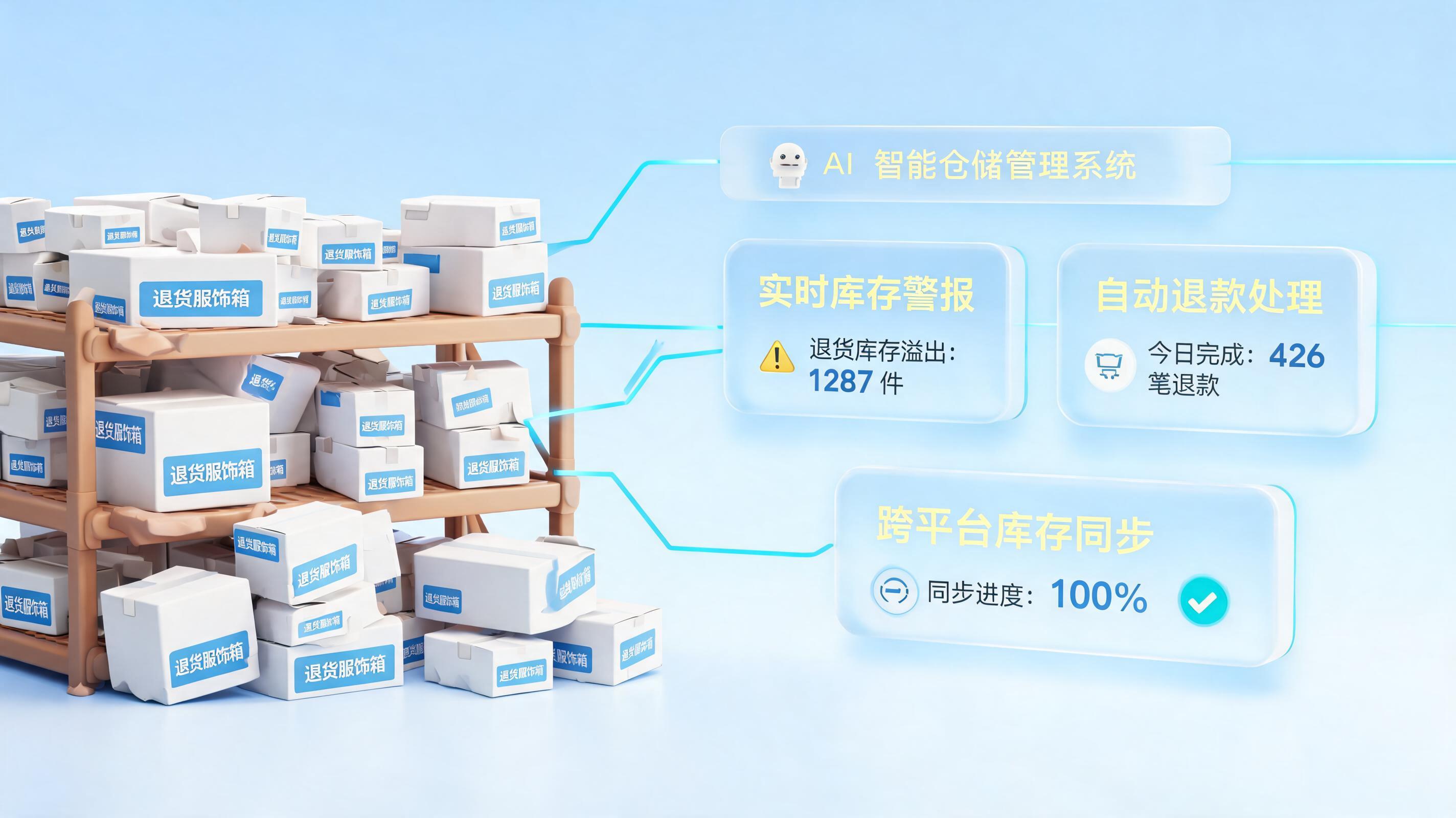 退货率突破80%,库存积压怎么办?告别低价清仓,AI给出新解法
