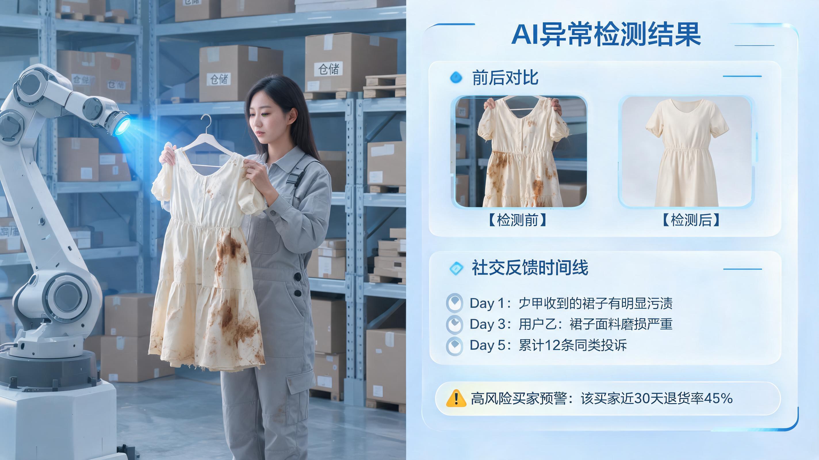 买家“穿一次拍个照就退”怎么办？AI自动化构筑商家防御体系