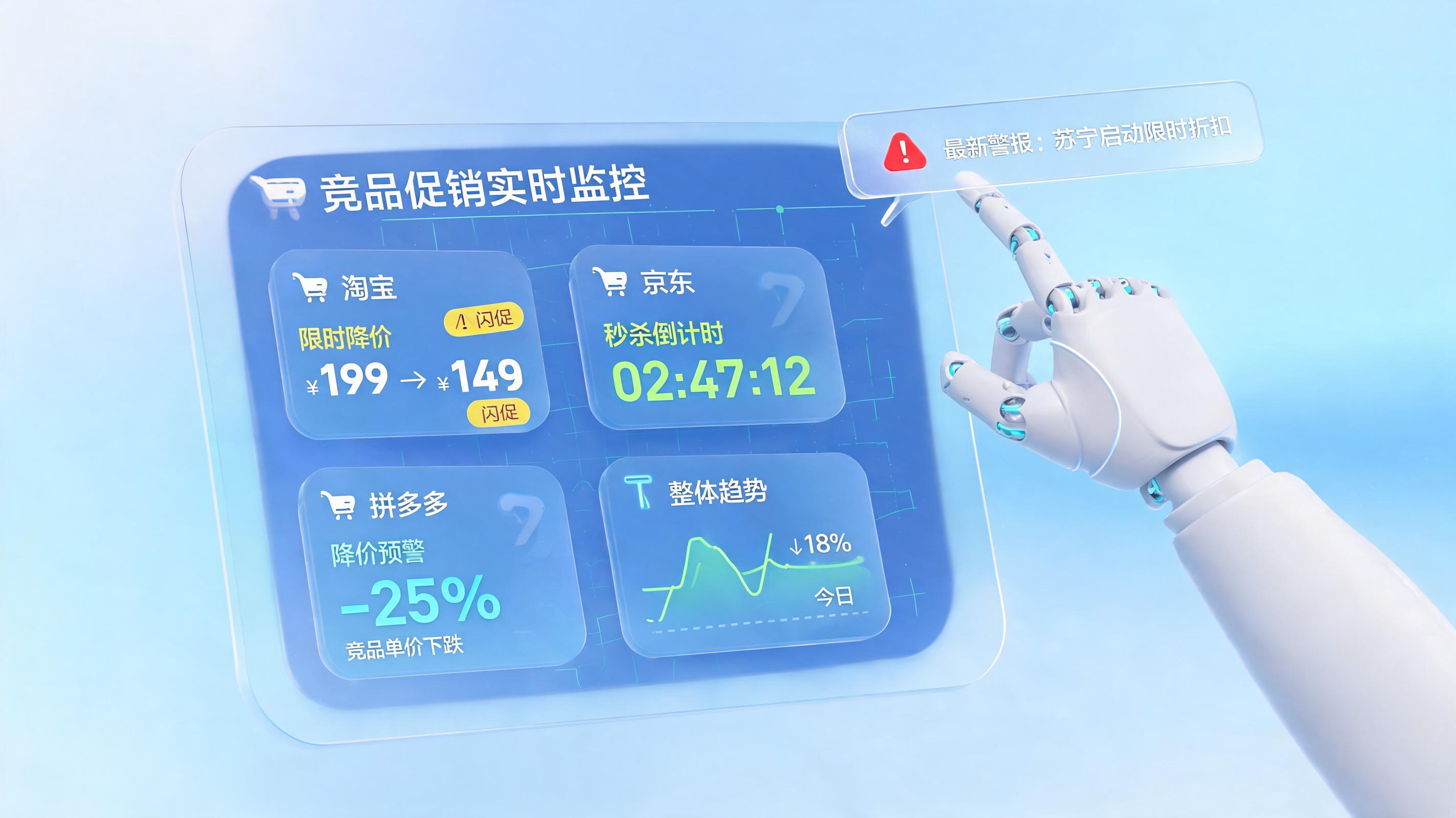竞品促销活动实时自动抓取：用智能体构建市场雷达