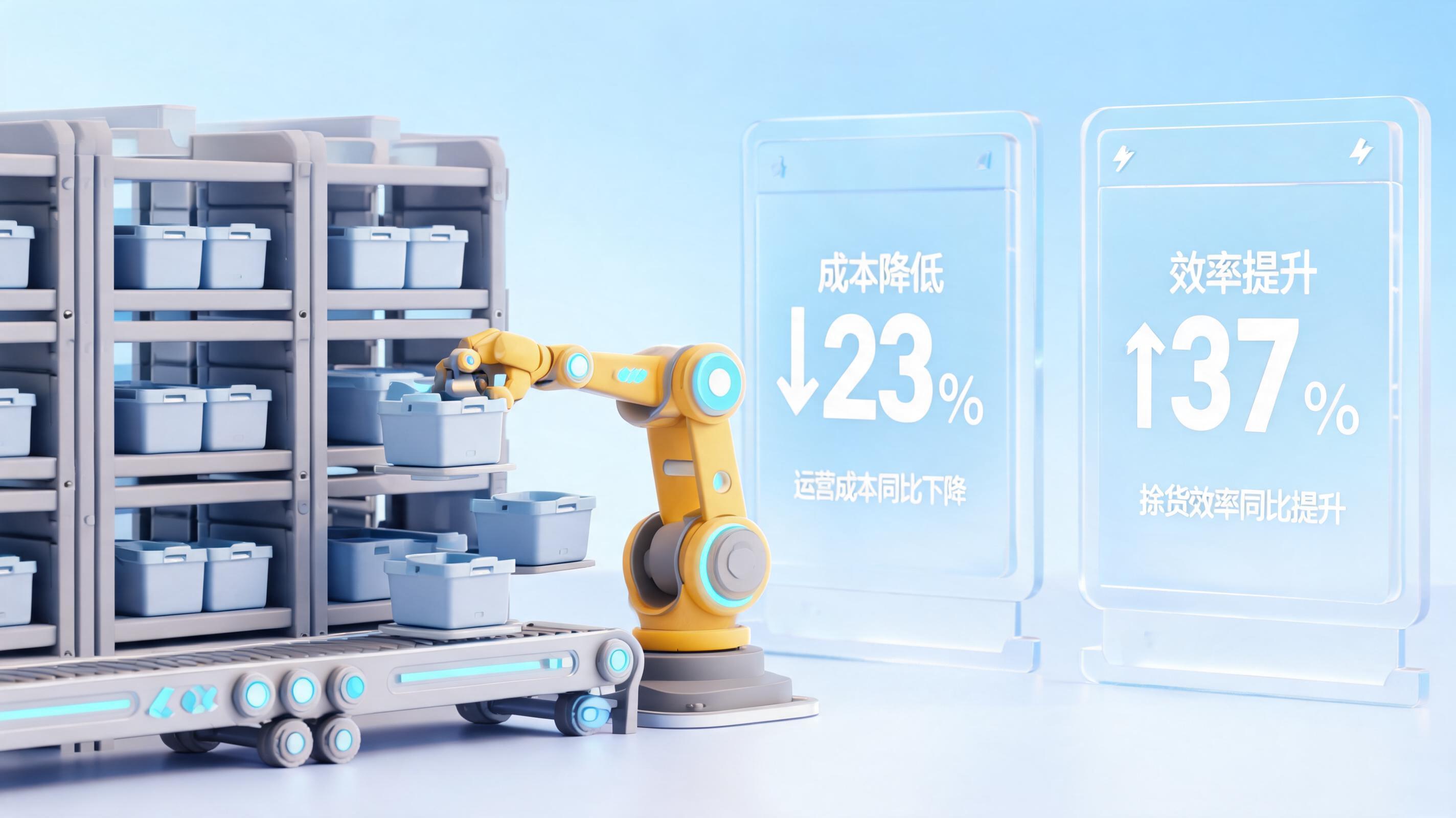 物流成本高企，自动化如何实现降本增效？