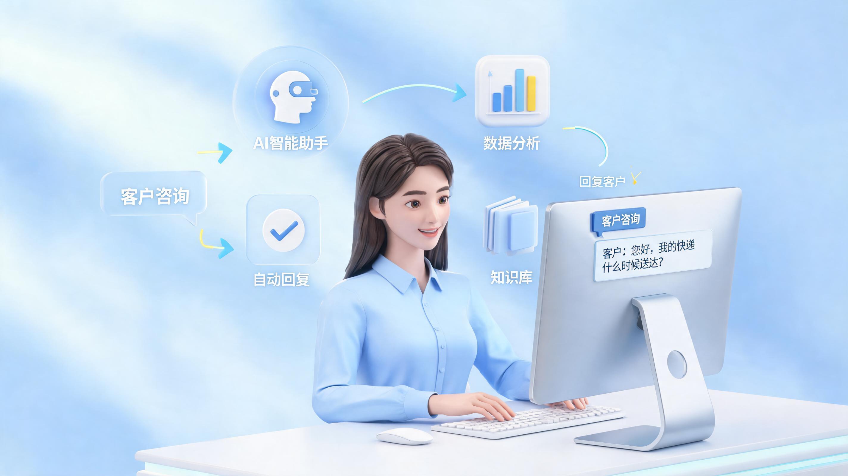 客服重复回答同样的问题怎么提效？构建智能驱动的服务闭环_图1