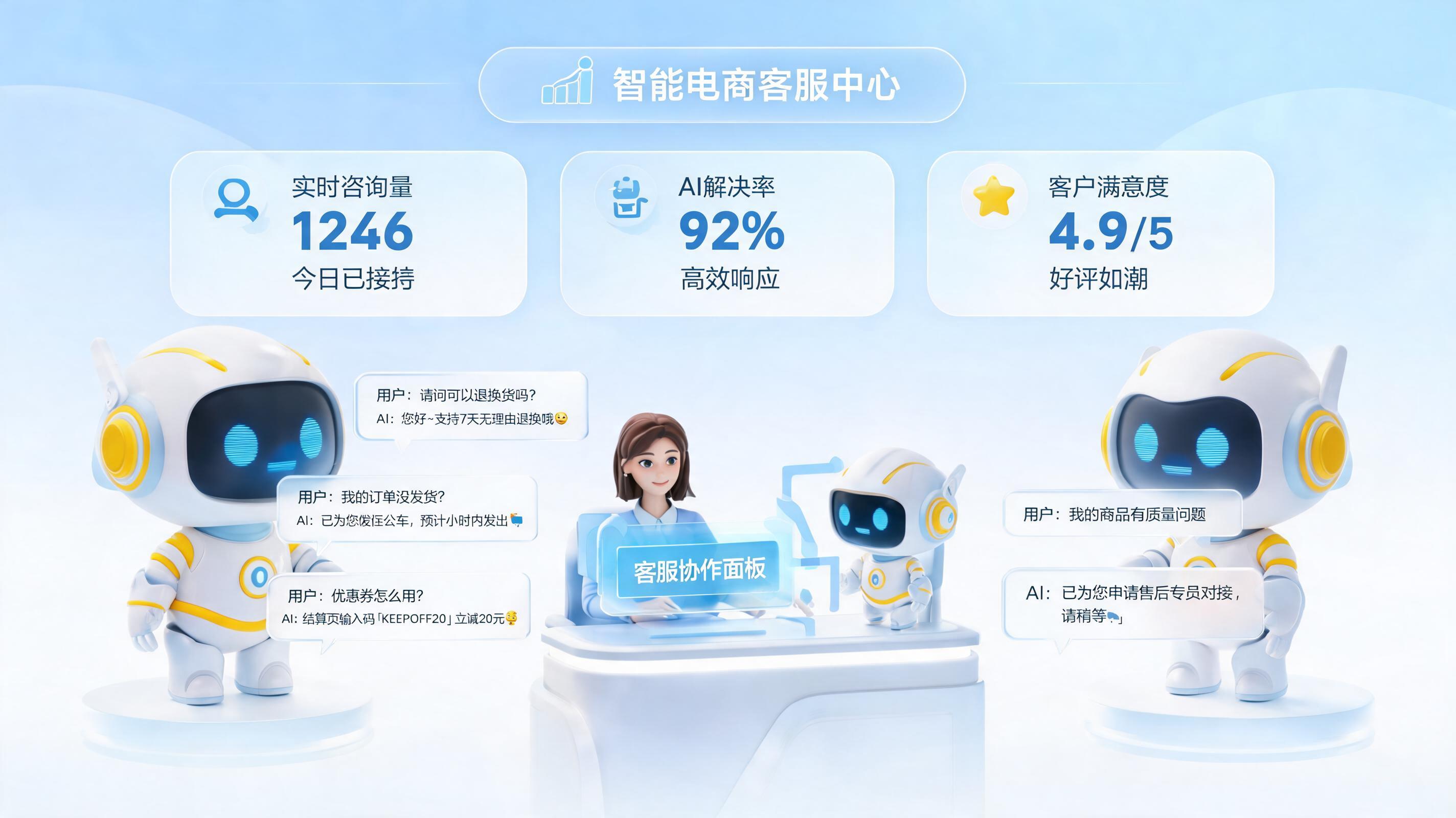 店铺咨询量暴增的“咨询洪峰”，如何转化为降本增效的新机遇？