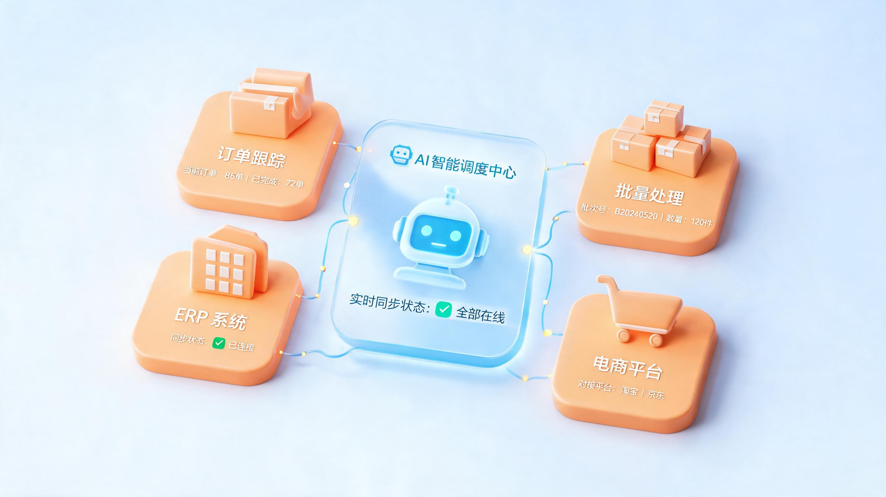 单号秒级回传,AI如何重塑电商物流自动化?