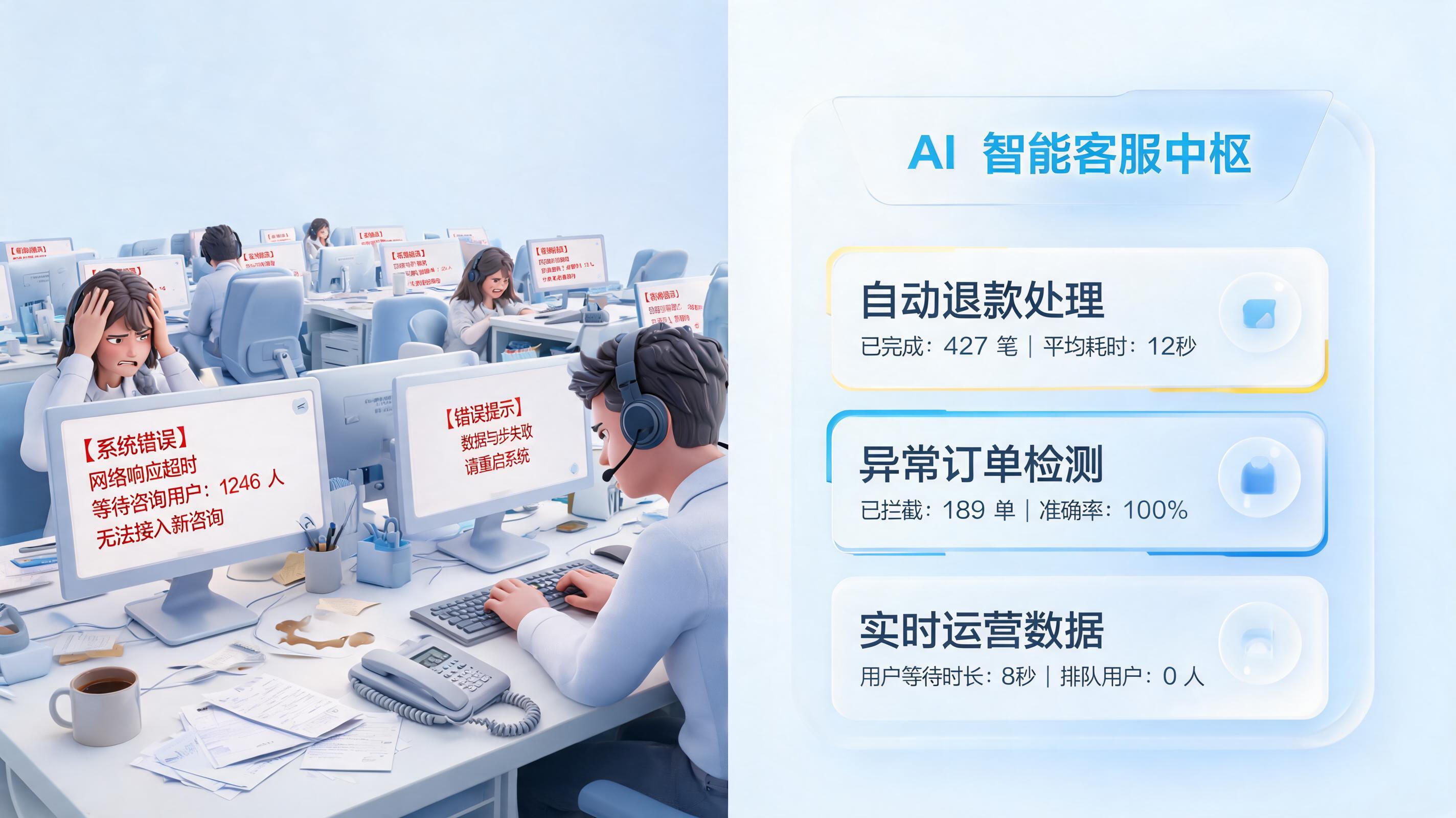 大促退款高峰人工审核崩溃怎么办?实在Agent重构售后自动化防线