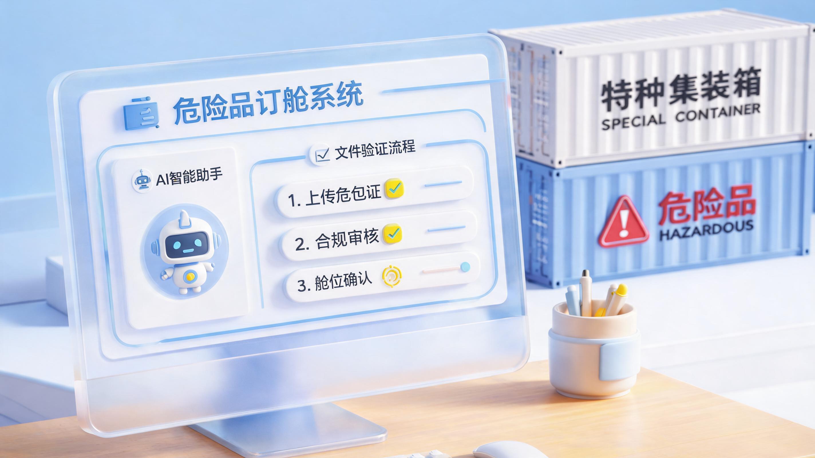 特殊货物AI预订:Agent能搞定特种柜与危险品订舱吗?