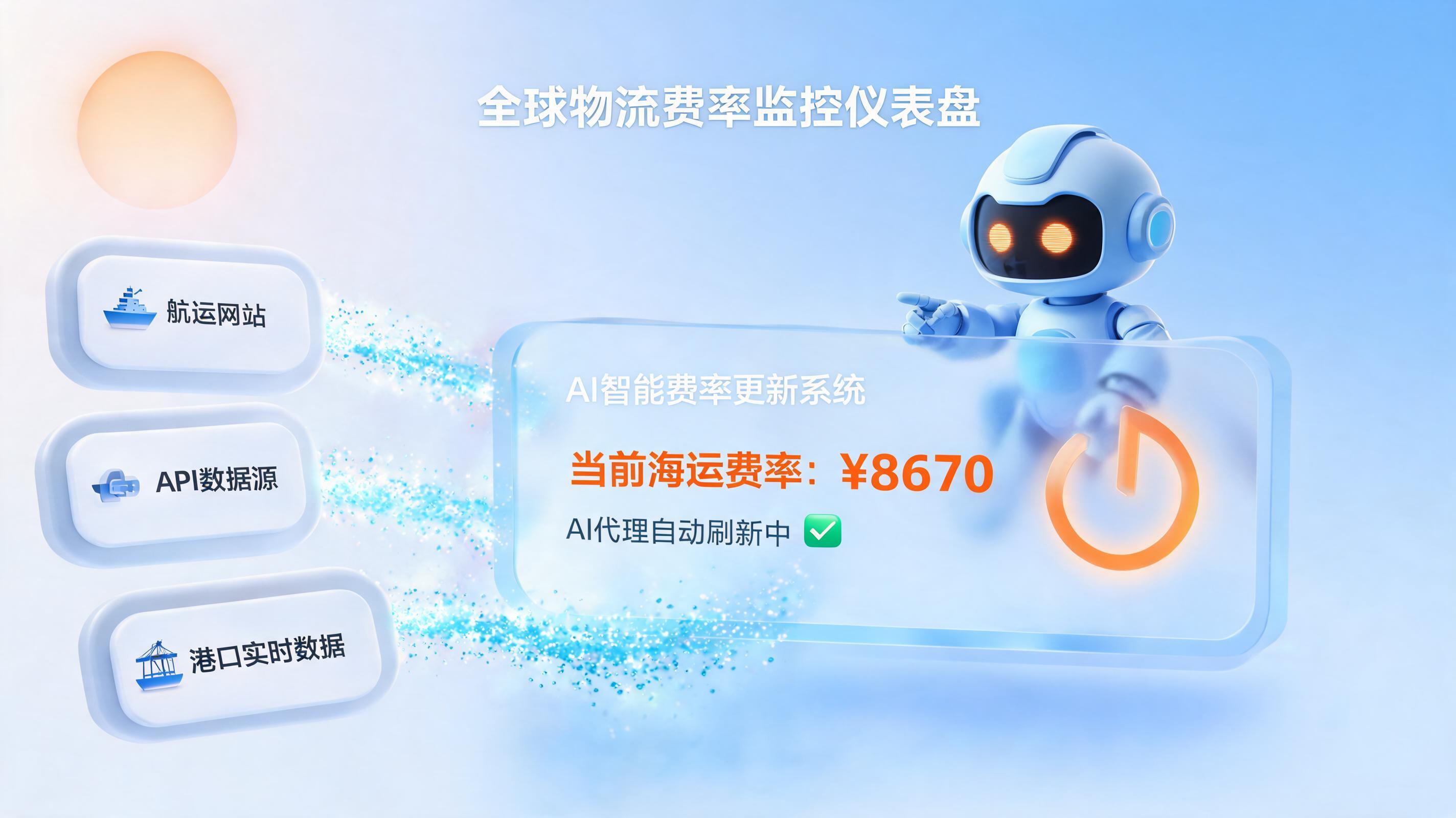 运价变动Agent能每天定时刷新吗？让系统数据时刻精准_图1