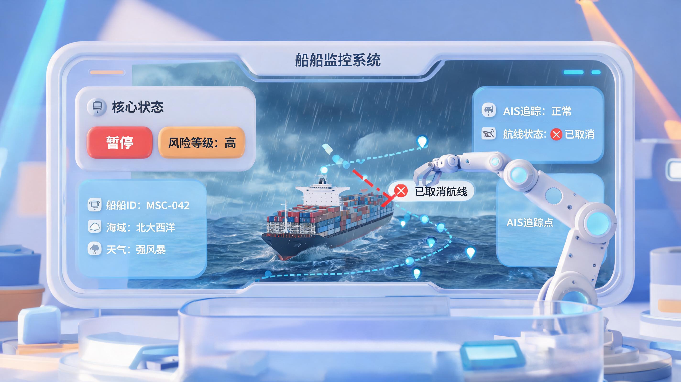 运价查询Agent，能自动屏蔽停航船期吗？_图1