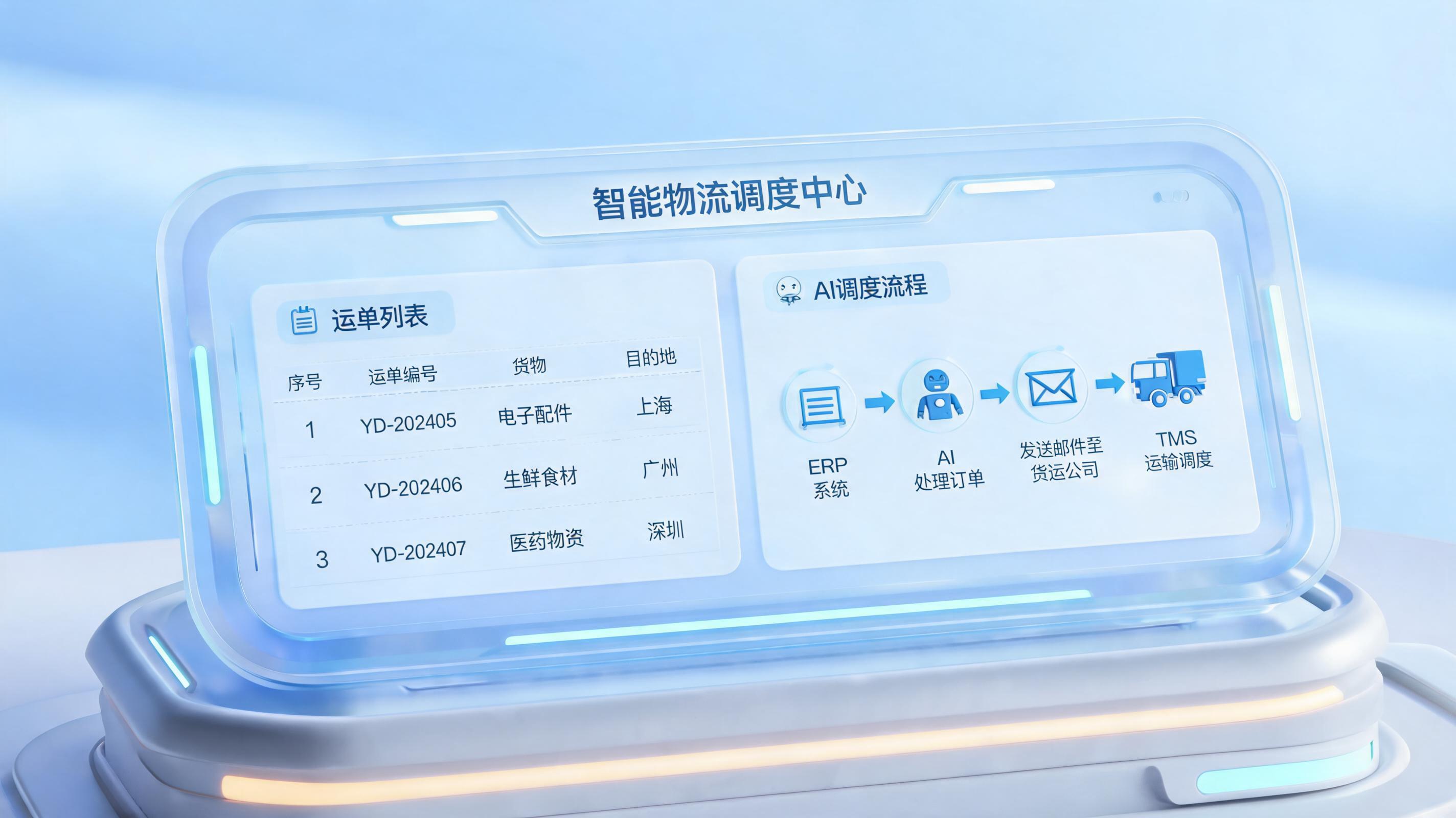 出货总表自动发SO?实在Agent让物流调度更智能