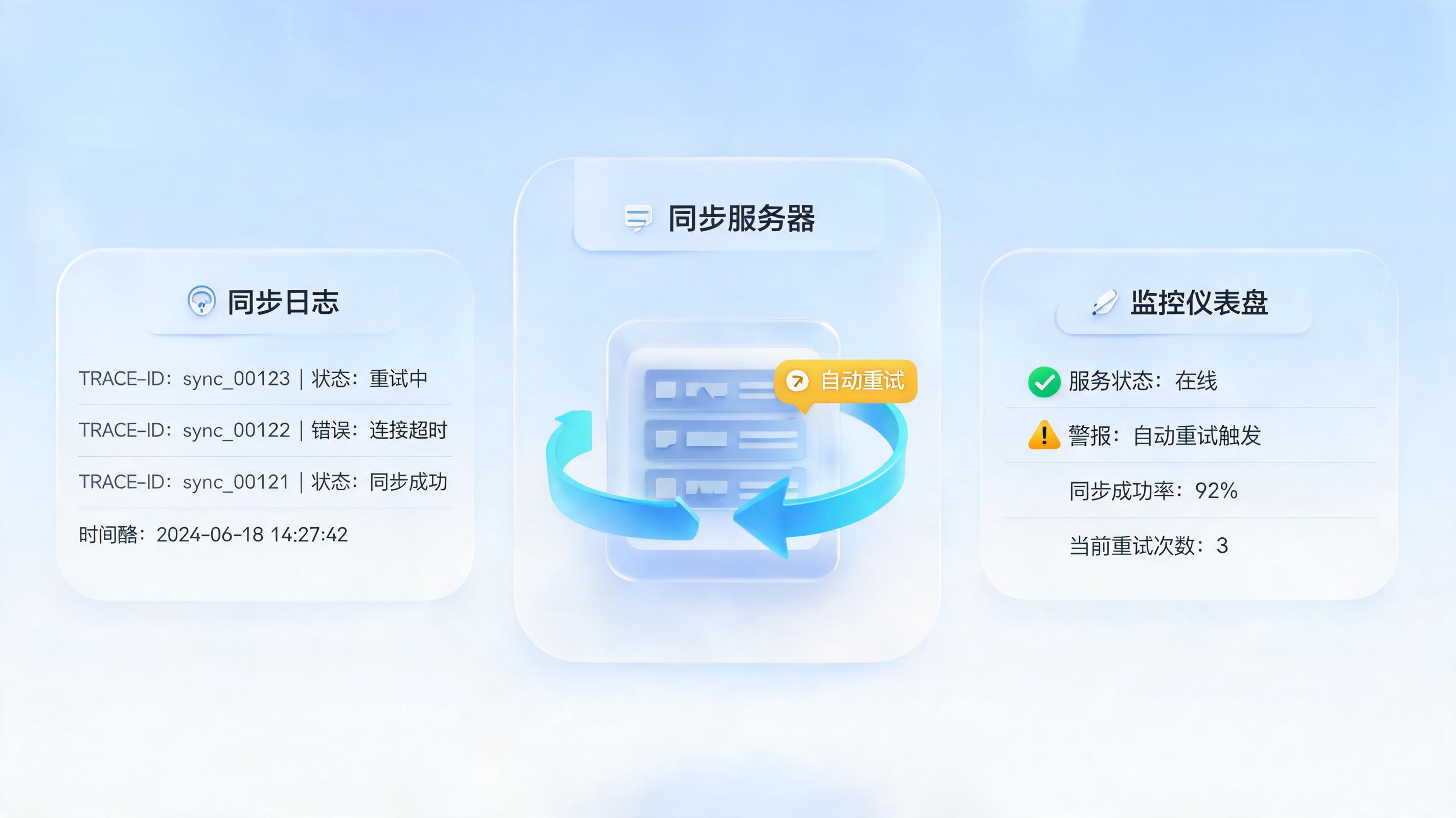 数据同步异常，Agent自动重试与日志追溯揭秘_图1
