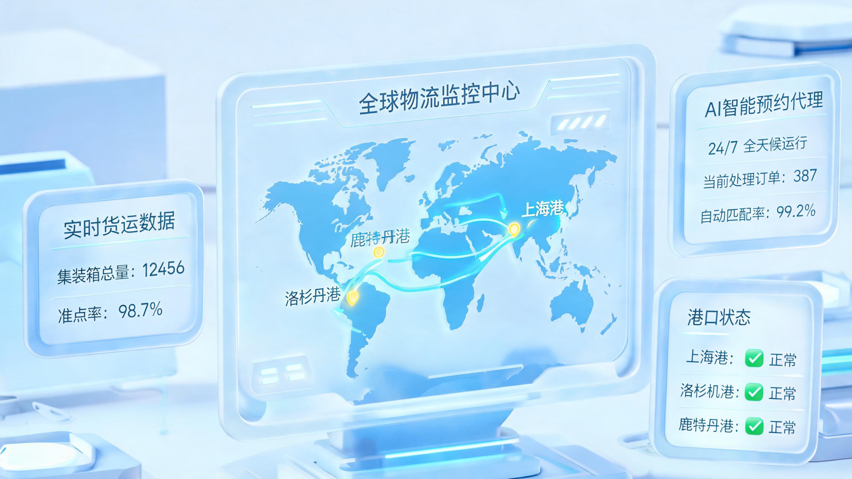 订舱Agent能24小时不间断抢舱位吗？技术可行，但胜负在手_图1