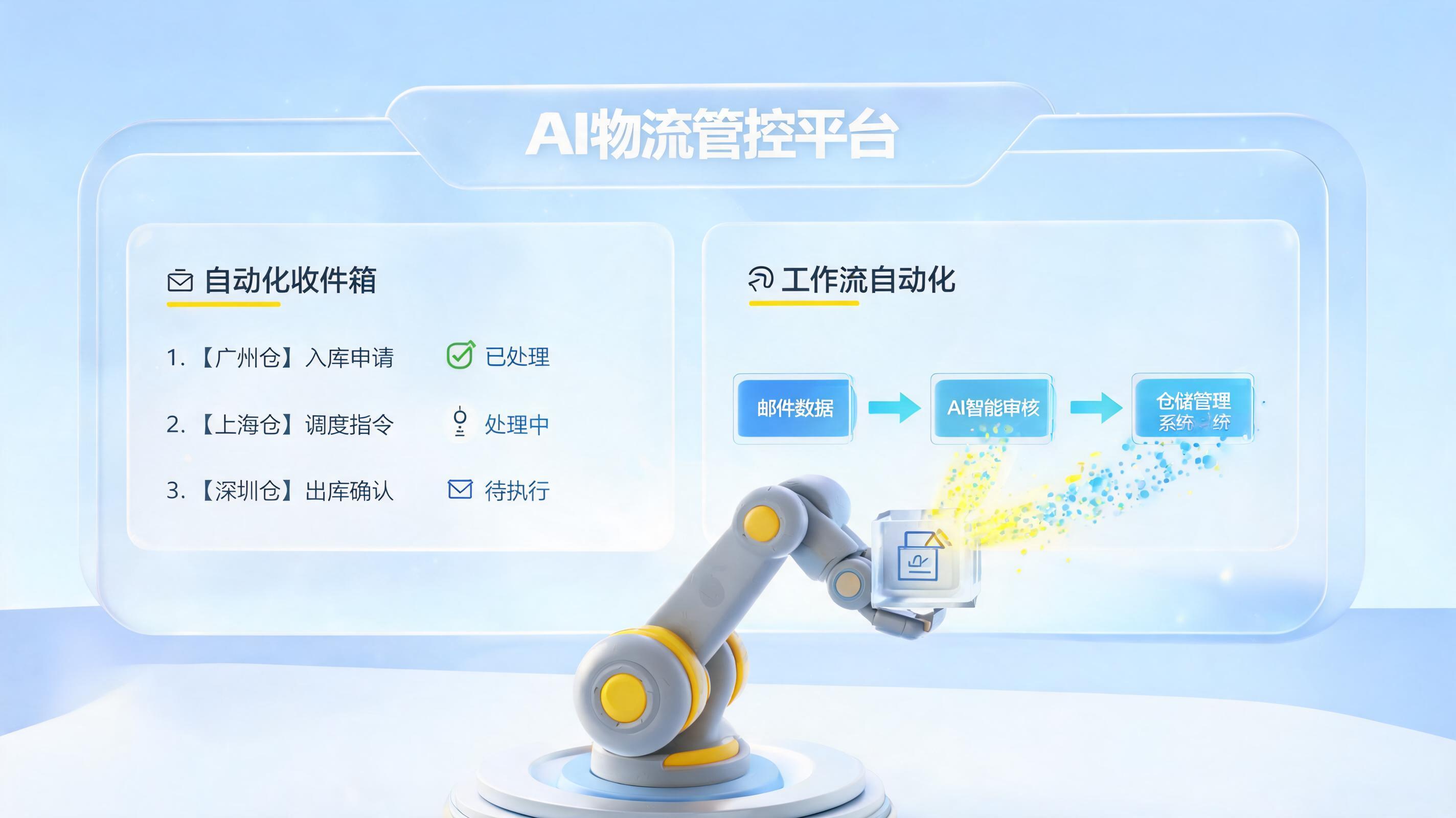 Agent自动接收订舱确认？物流数字员工落地实践