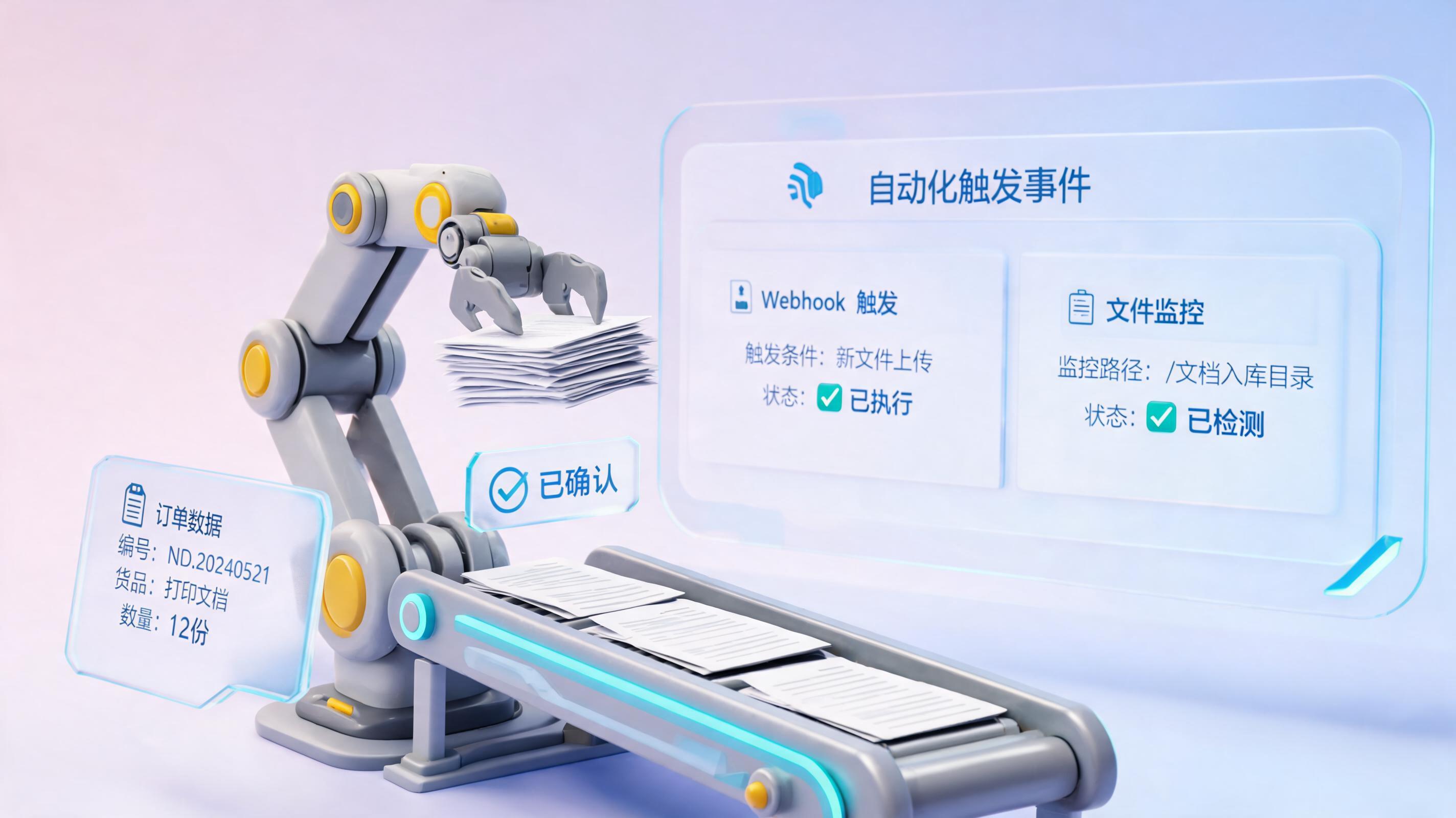提单打印能全自动触发吗？Agent怎么提取打印任务？