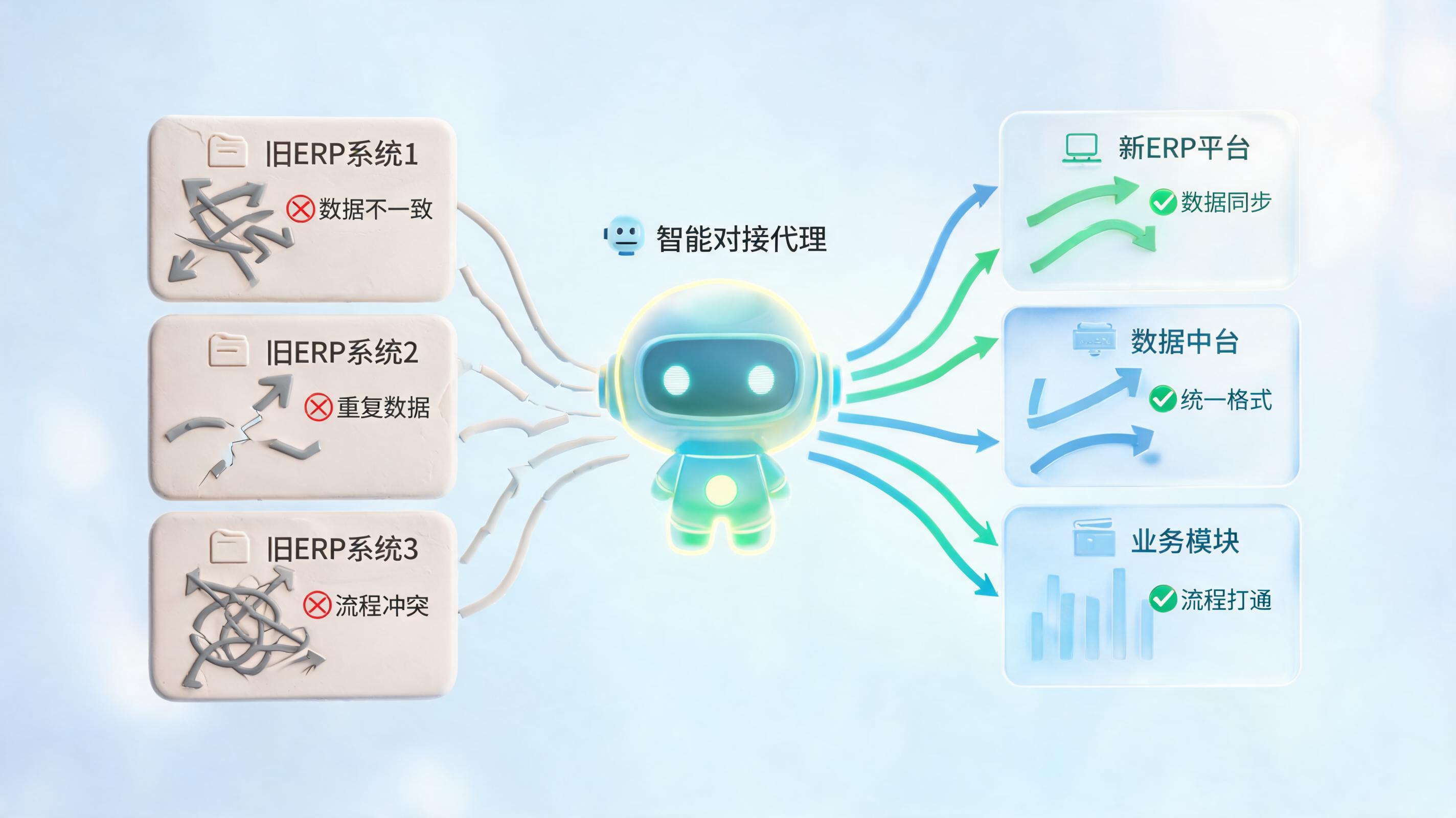 多ERP系统切换操作太麻烦怎么办?三步化解企业“换脑”焦虑