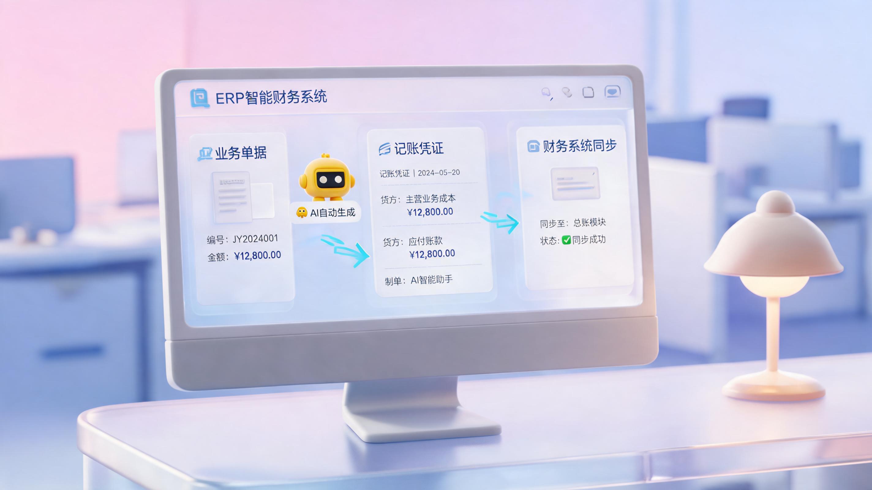 财务自动化最后一公里:ERP凭证自动生成与AI智能体实践