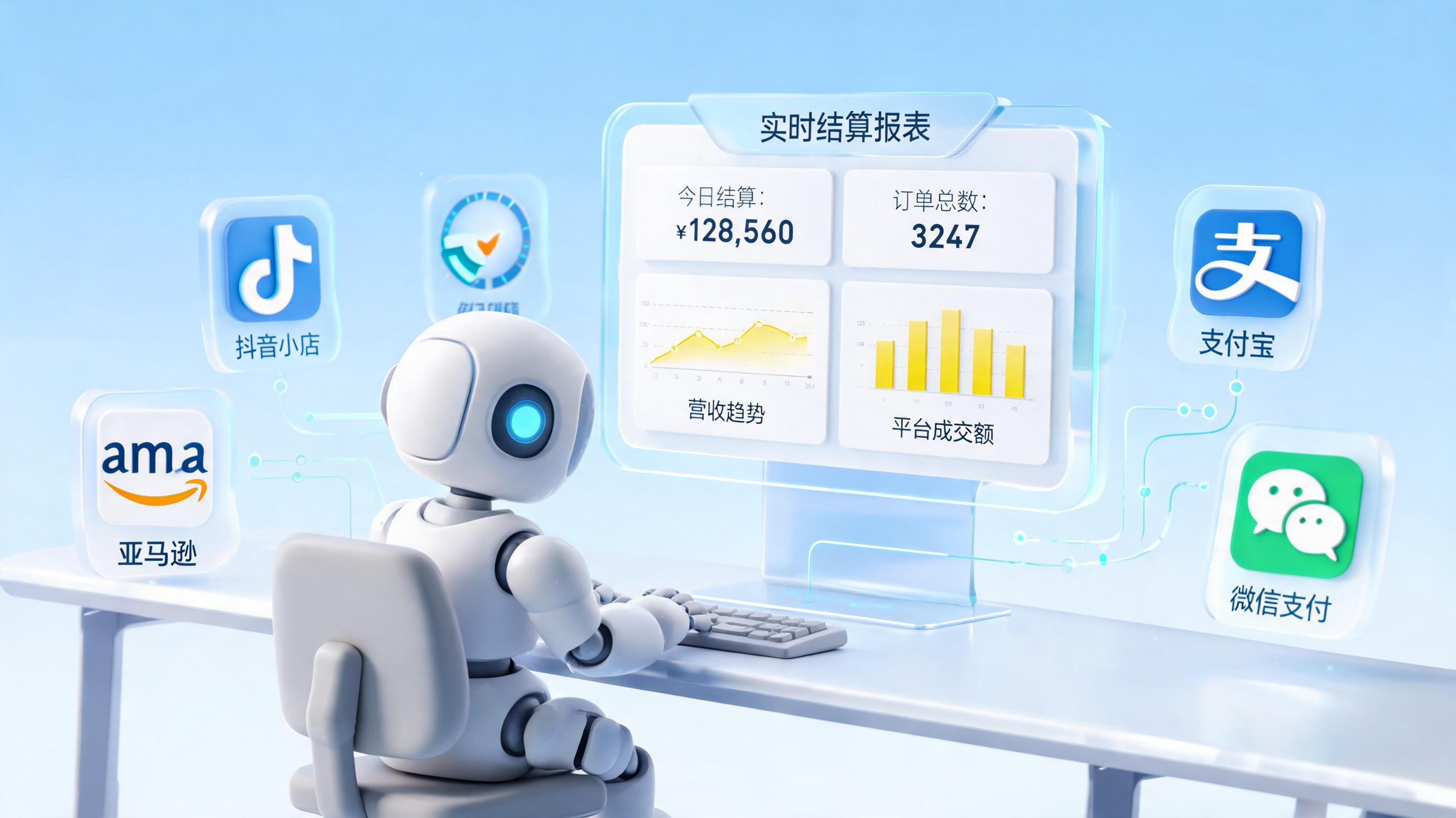 跨境结算数据自动获取太难？用对数字员工效率翻倍_图1