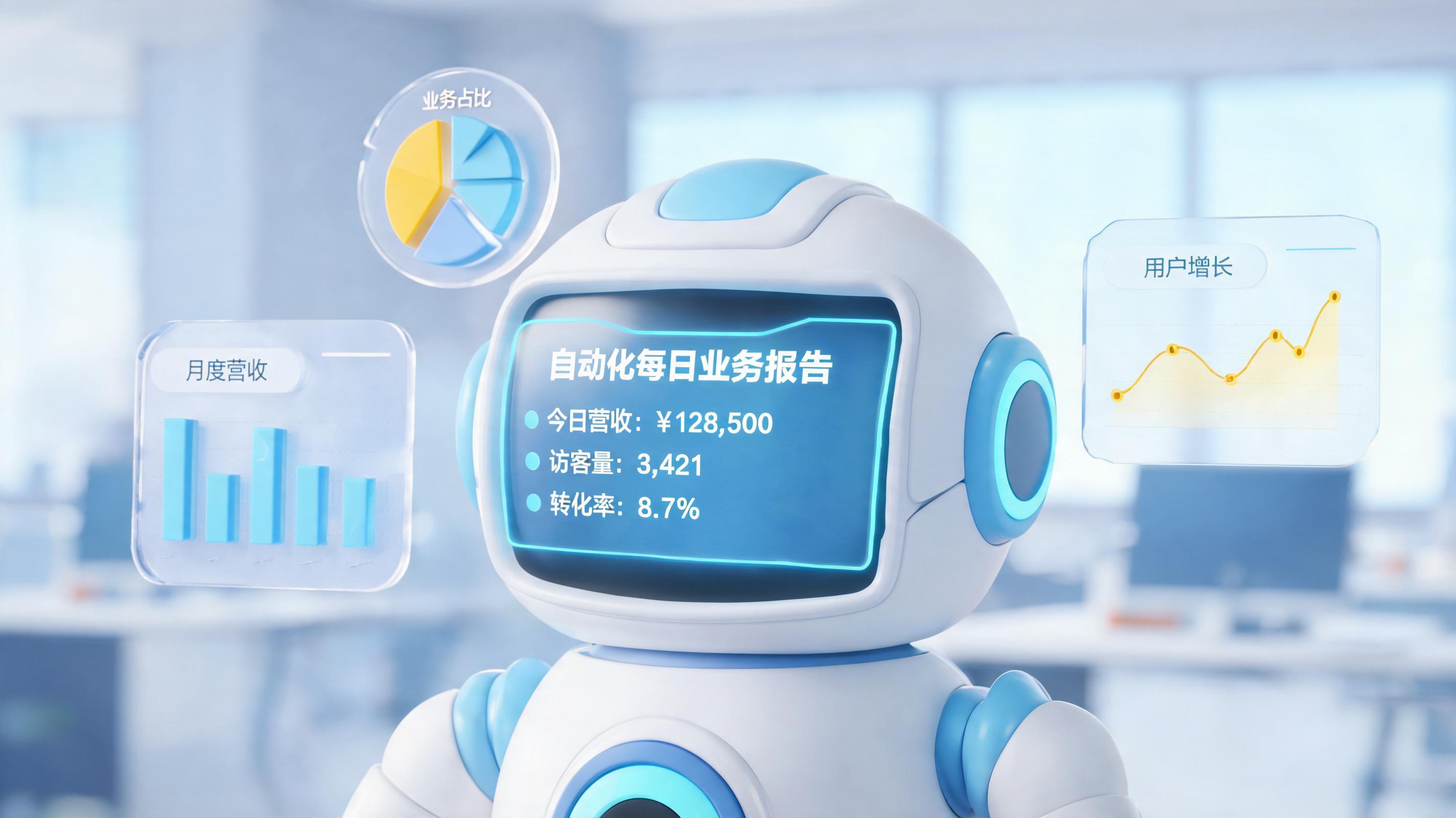 经营日报怎么每天自动生成?数字员工助你一步到位