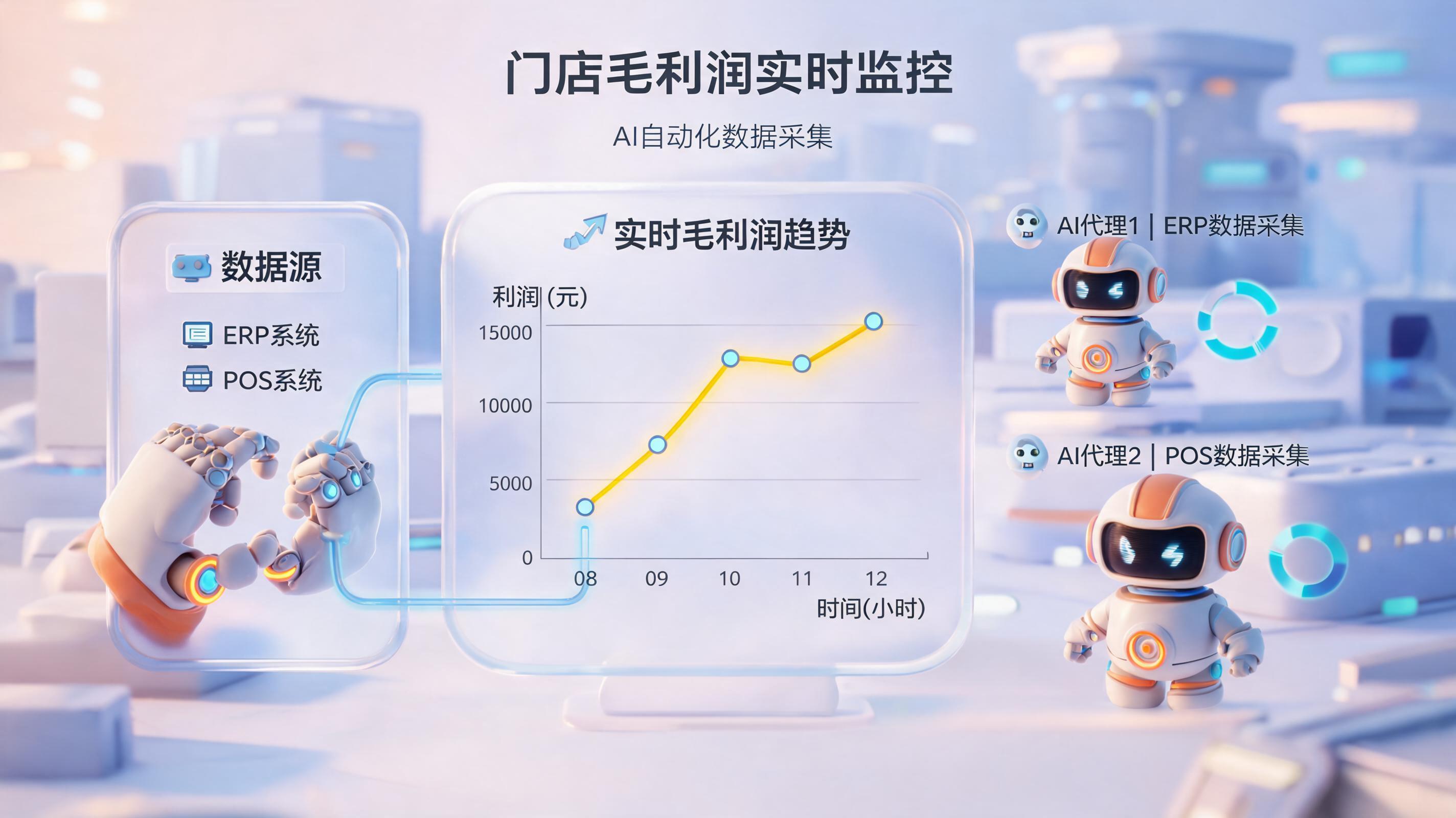 店铺毛利报表如何自动出具？告别Excel苦海，用AI实现财务“自动驾驶”
