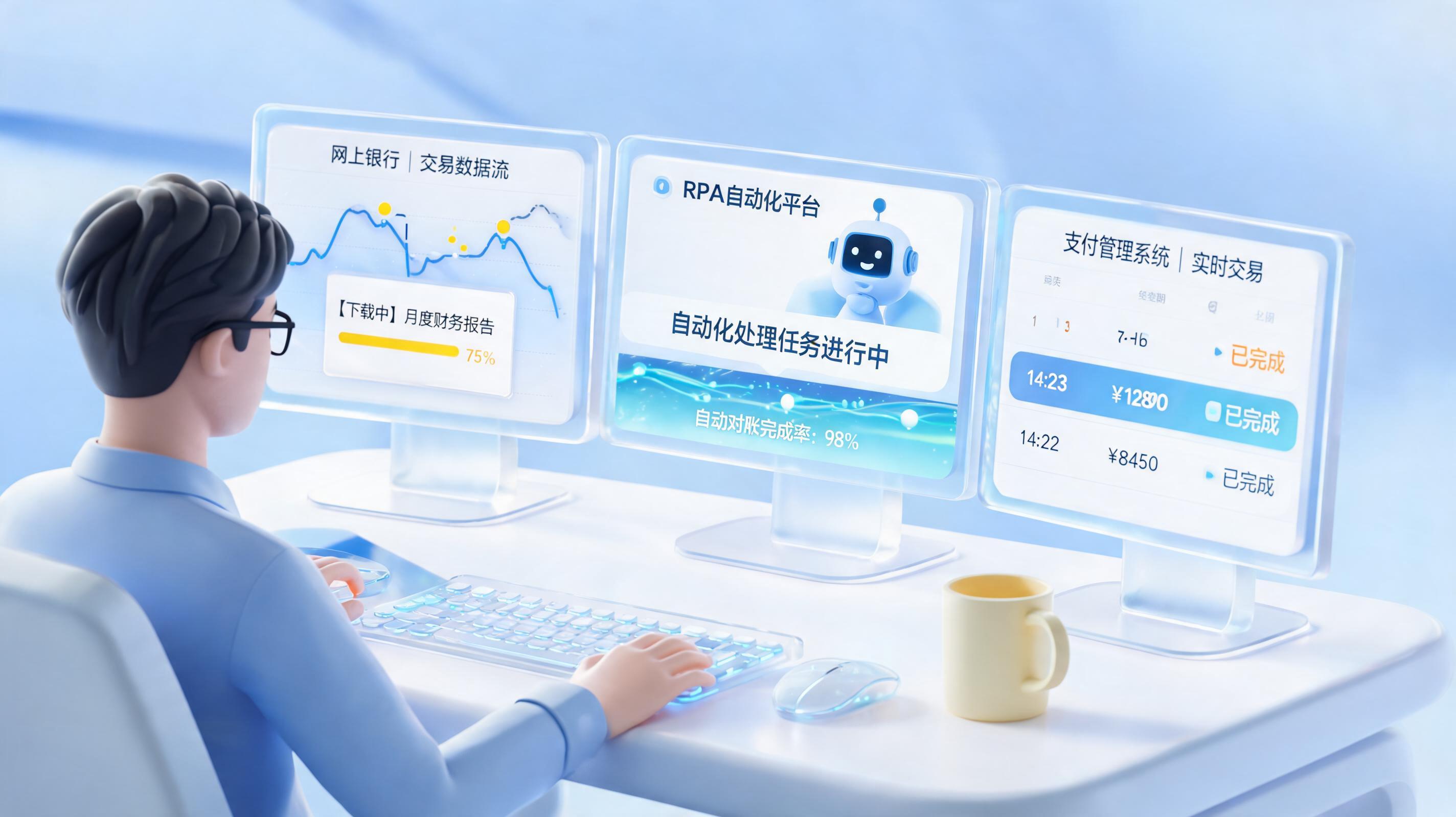 付款报告怎么自动下载?驱动财务数字化的最后一公里