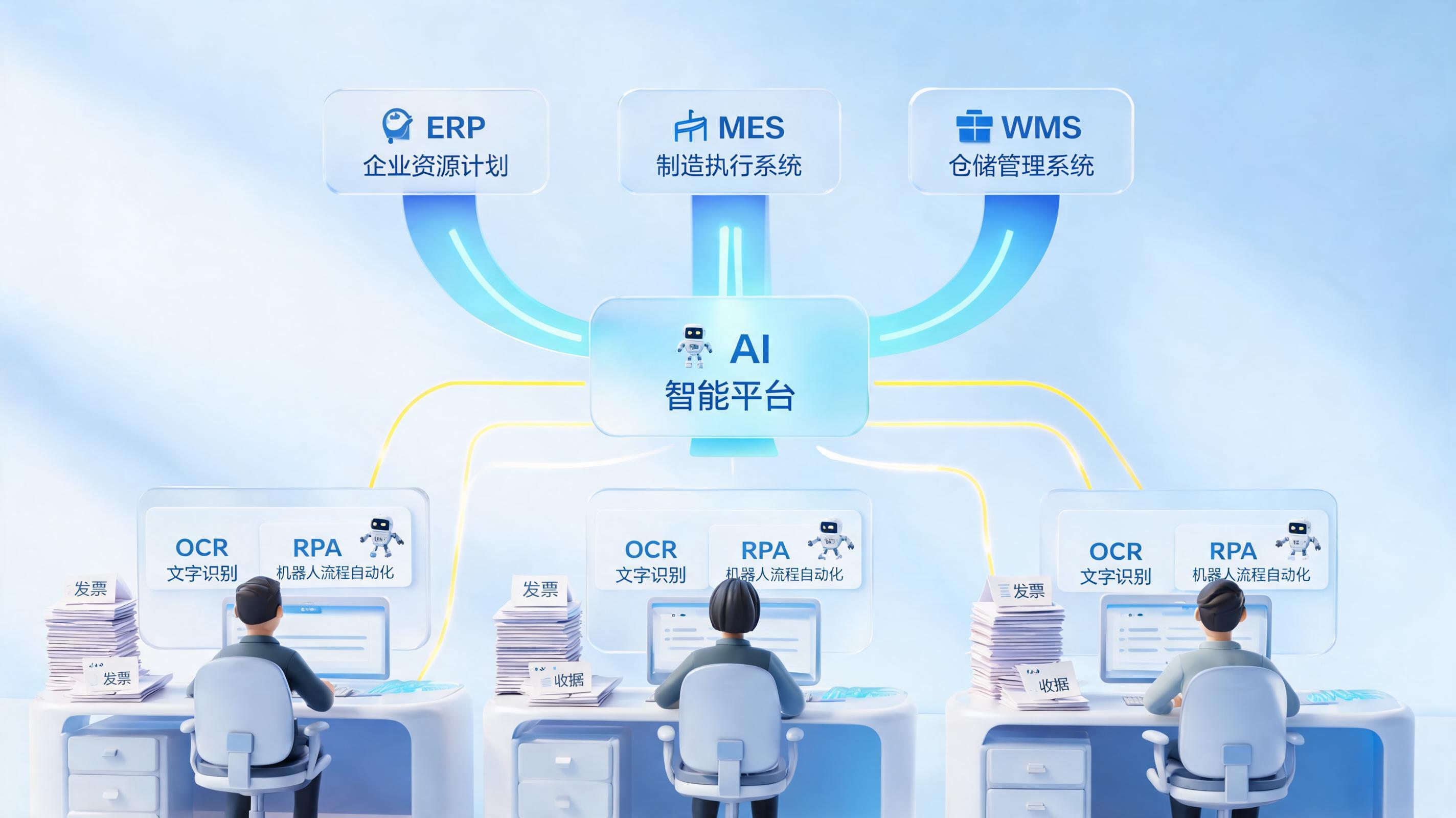制造业原始凭证数据量大，如何用数字员工实现自动化处理？_图1