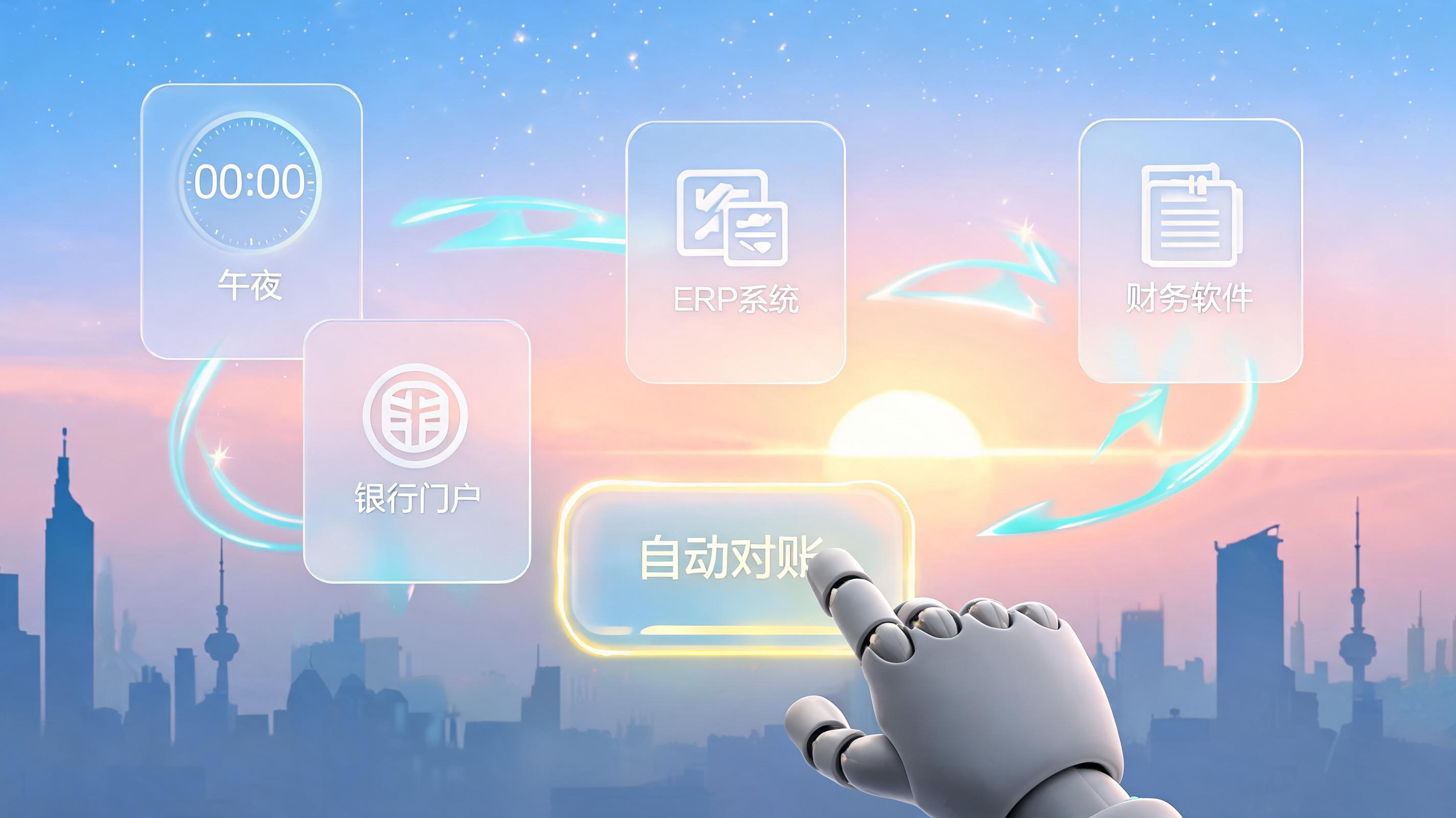 月末对账总要加班到深夜怎么办?AI智能体重构企业财务结算