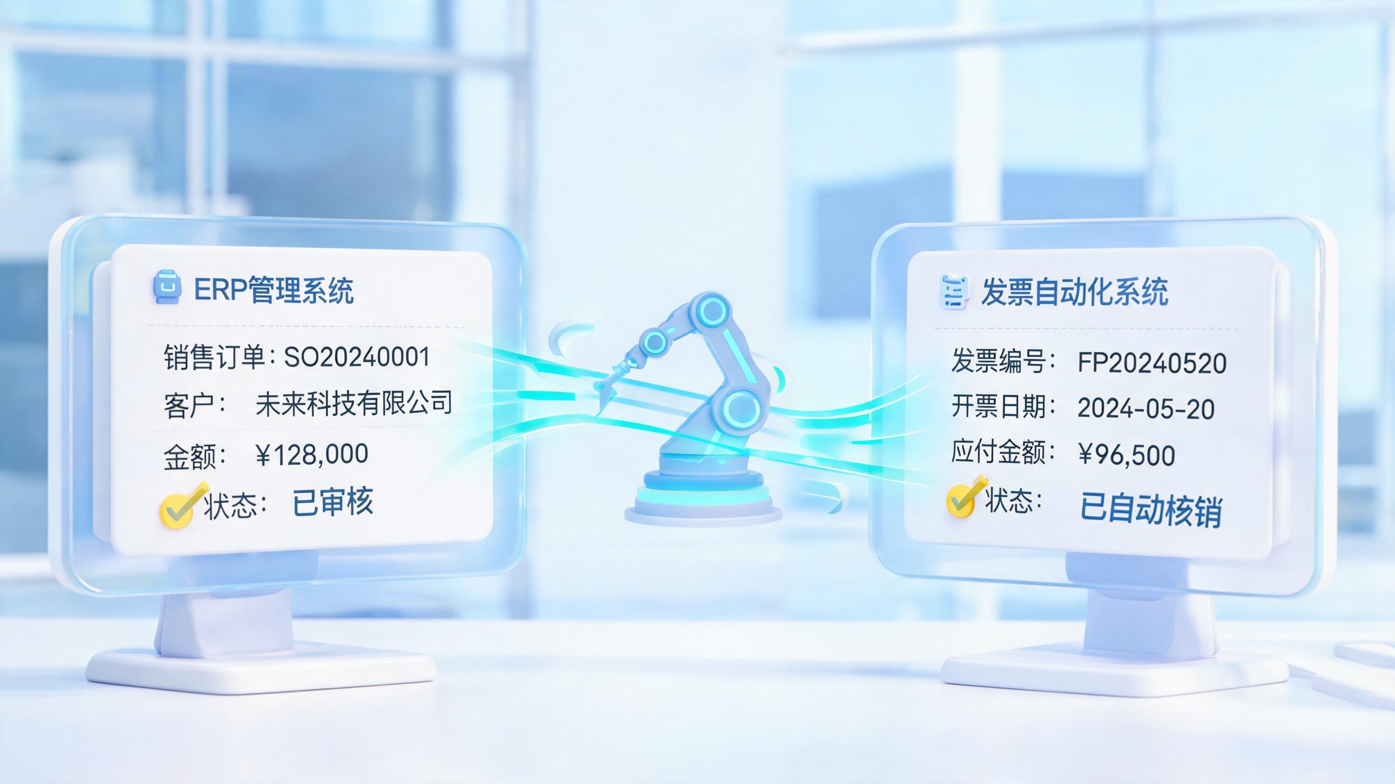 ERP数据导出开票怎么自动化？三步实现财务效率跃升