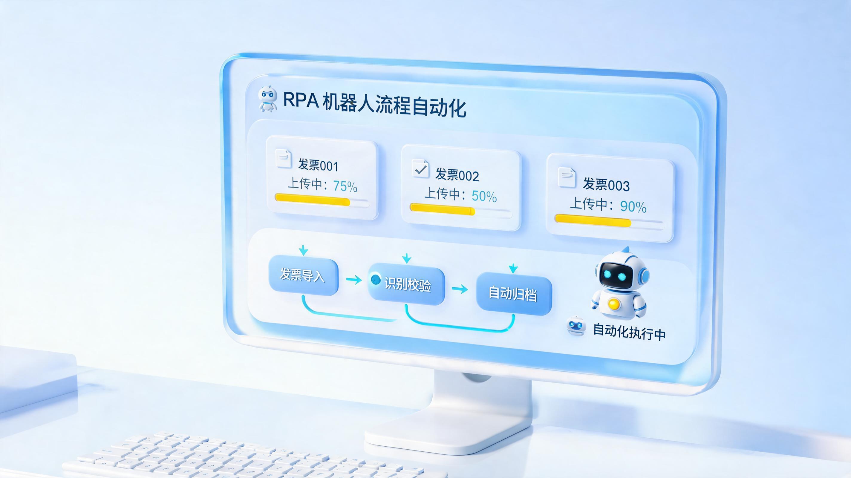 电商发票上传怎么批量自动完成?实在Agent来解忧