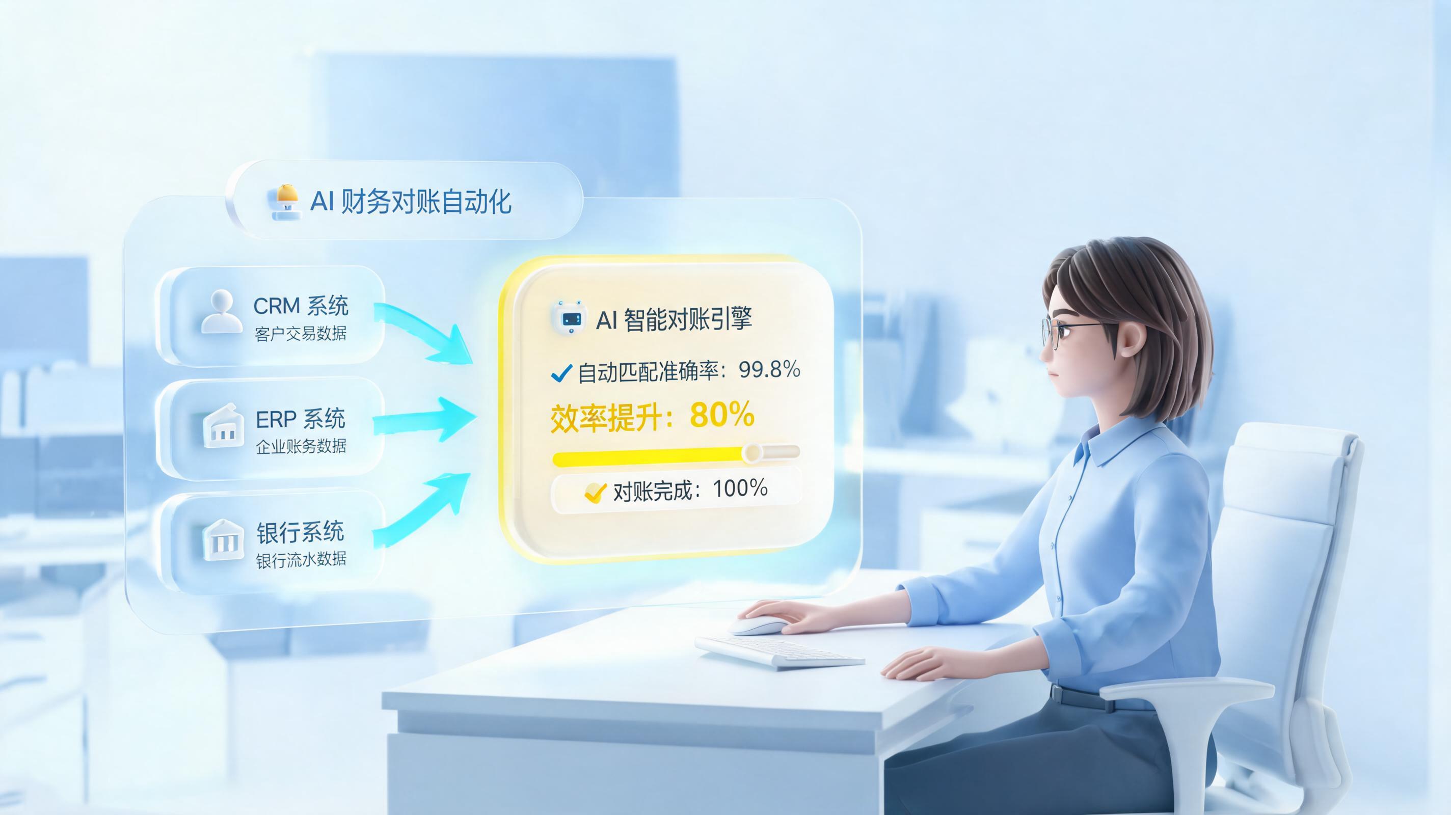 财务对账效率太低怎么办?四步构建企业智能对账体系