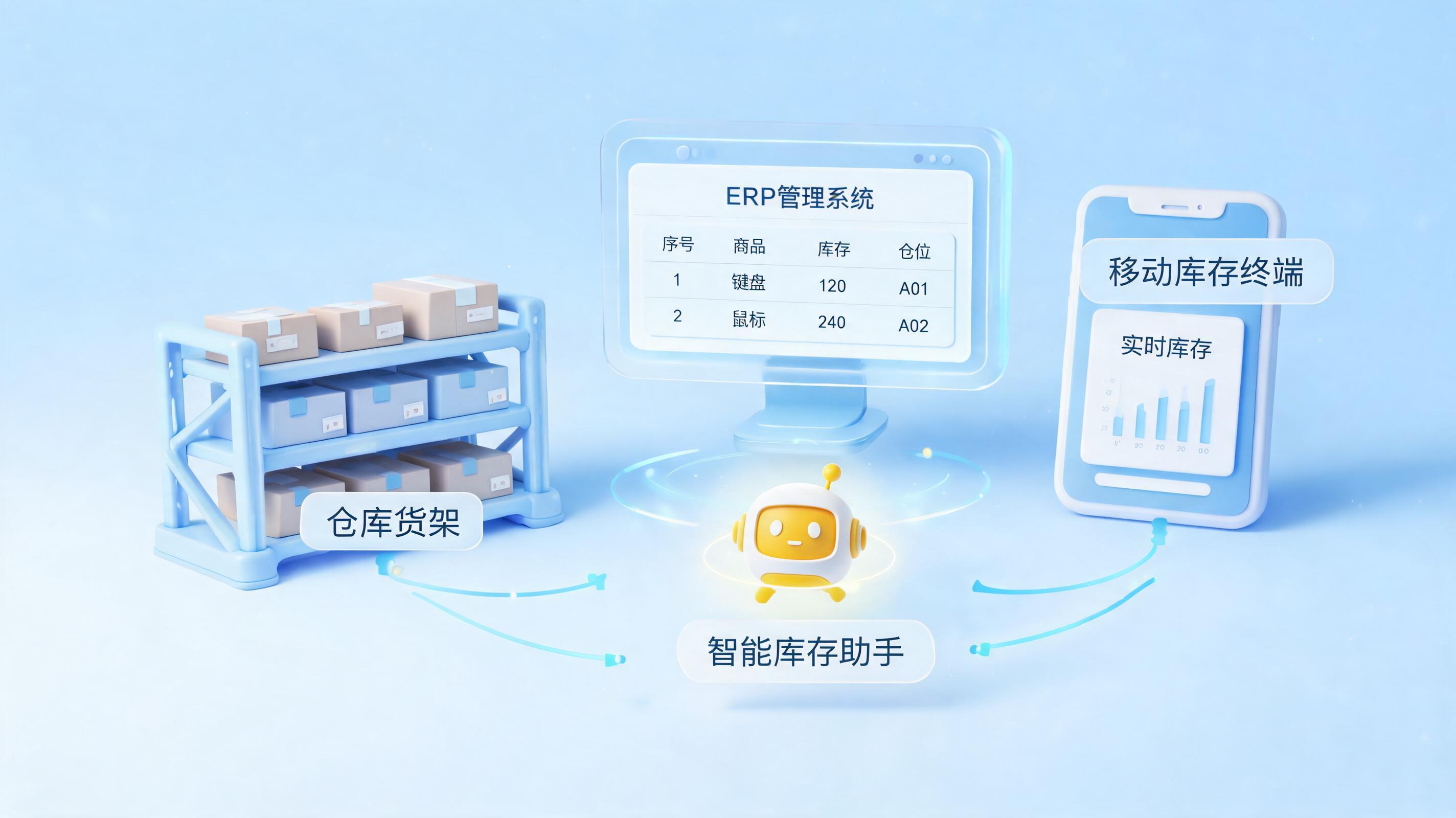 盘点数据自动录入？三步告别加班，实在Agent精准提效_图1