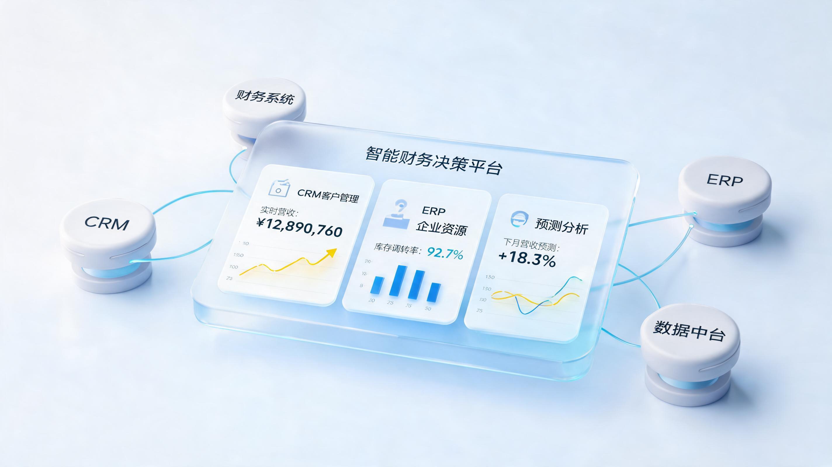 财务从信息化到智能化怎么转型？从数据孤岛到智能决策的跃迁