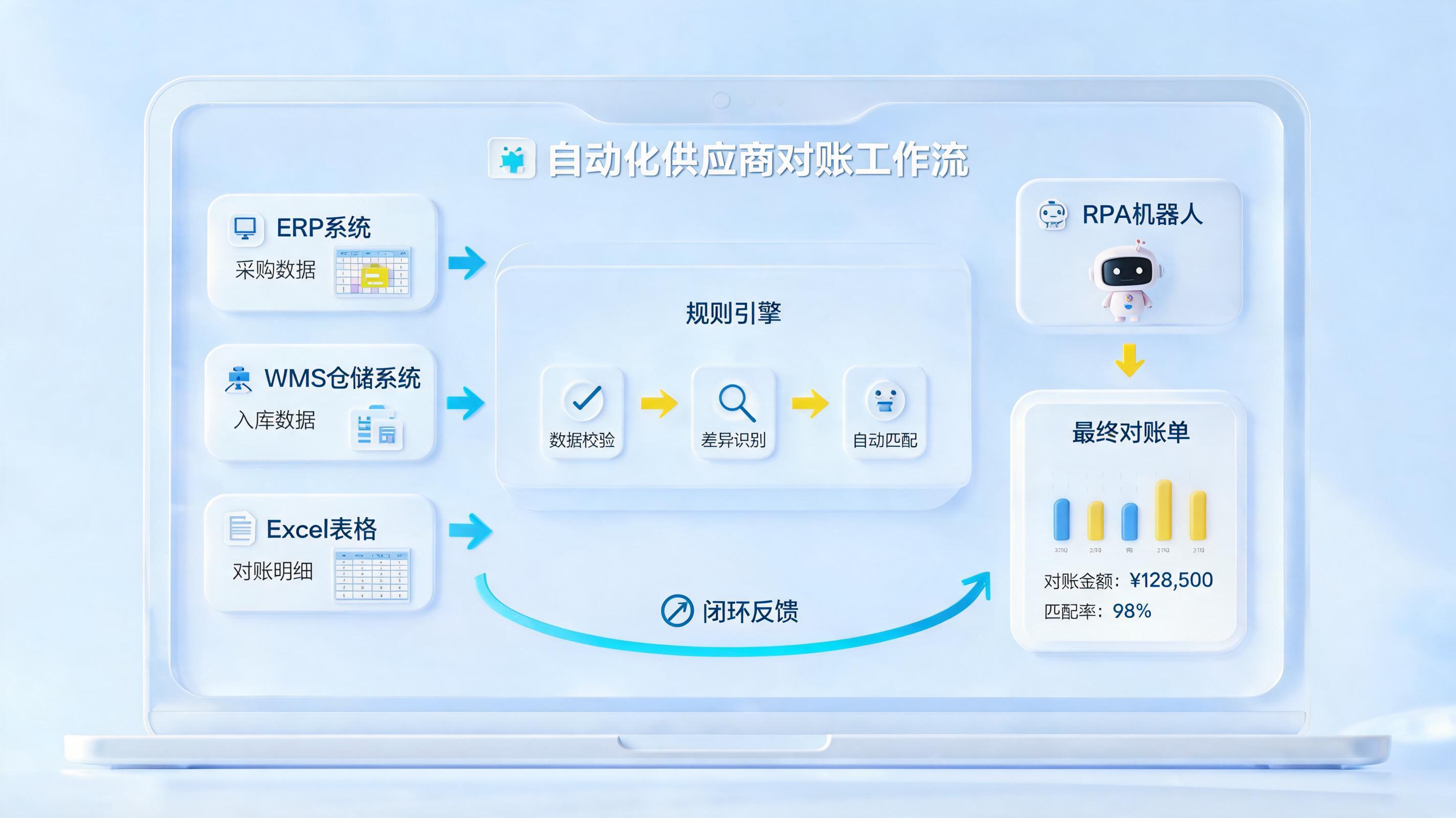 供应商对账单怎么自动生成？从繁琐手工到一键生成_图1