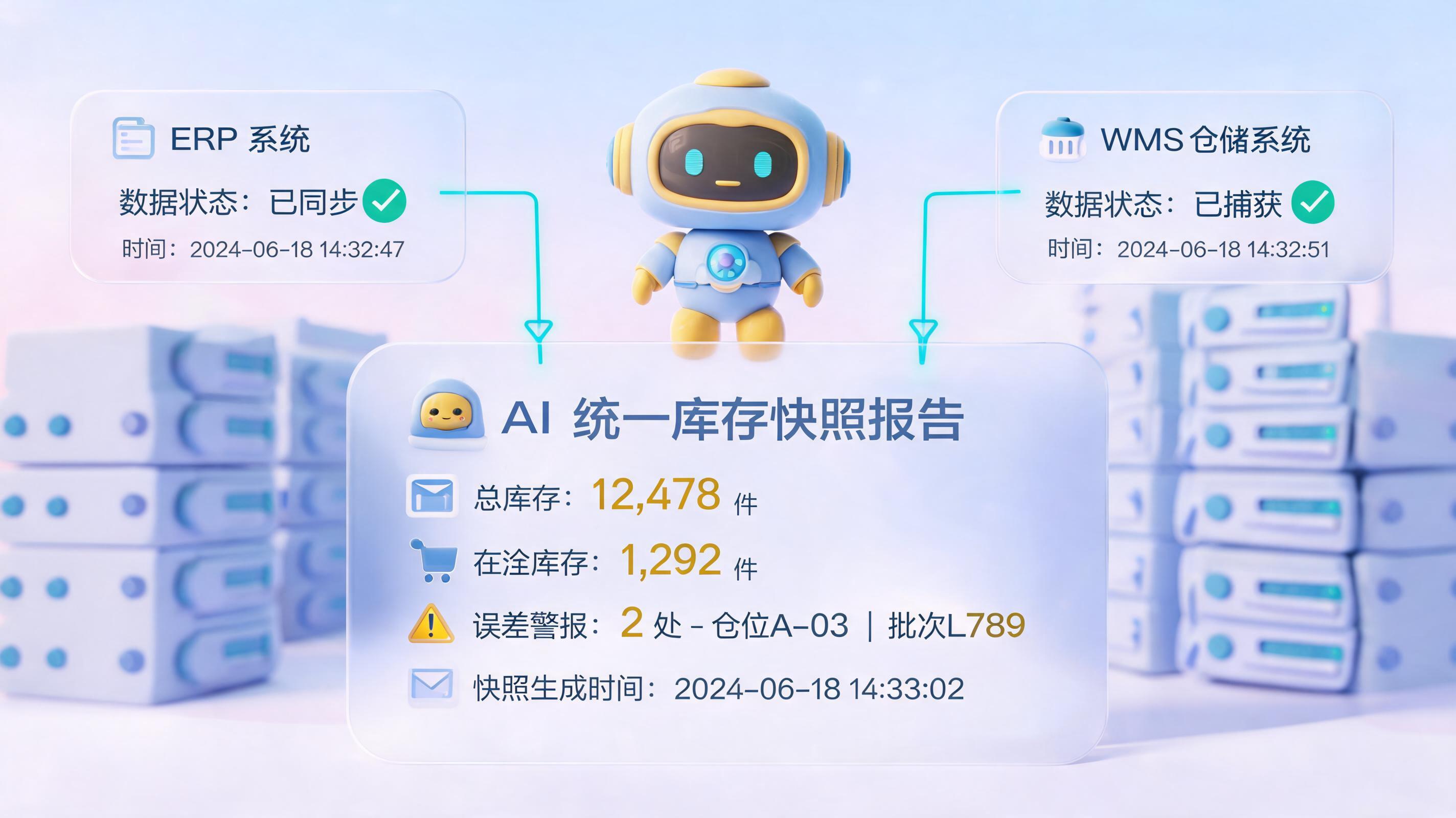 库存快照怎么自动生成?AI智能体让数据盘点从此告别手工账