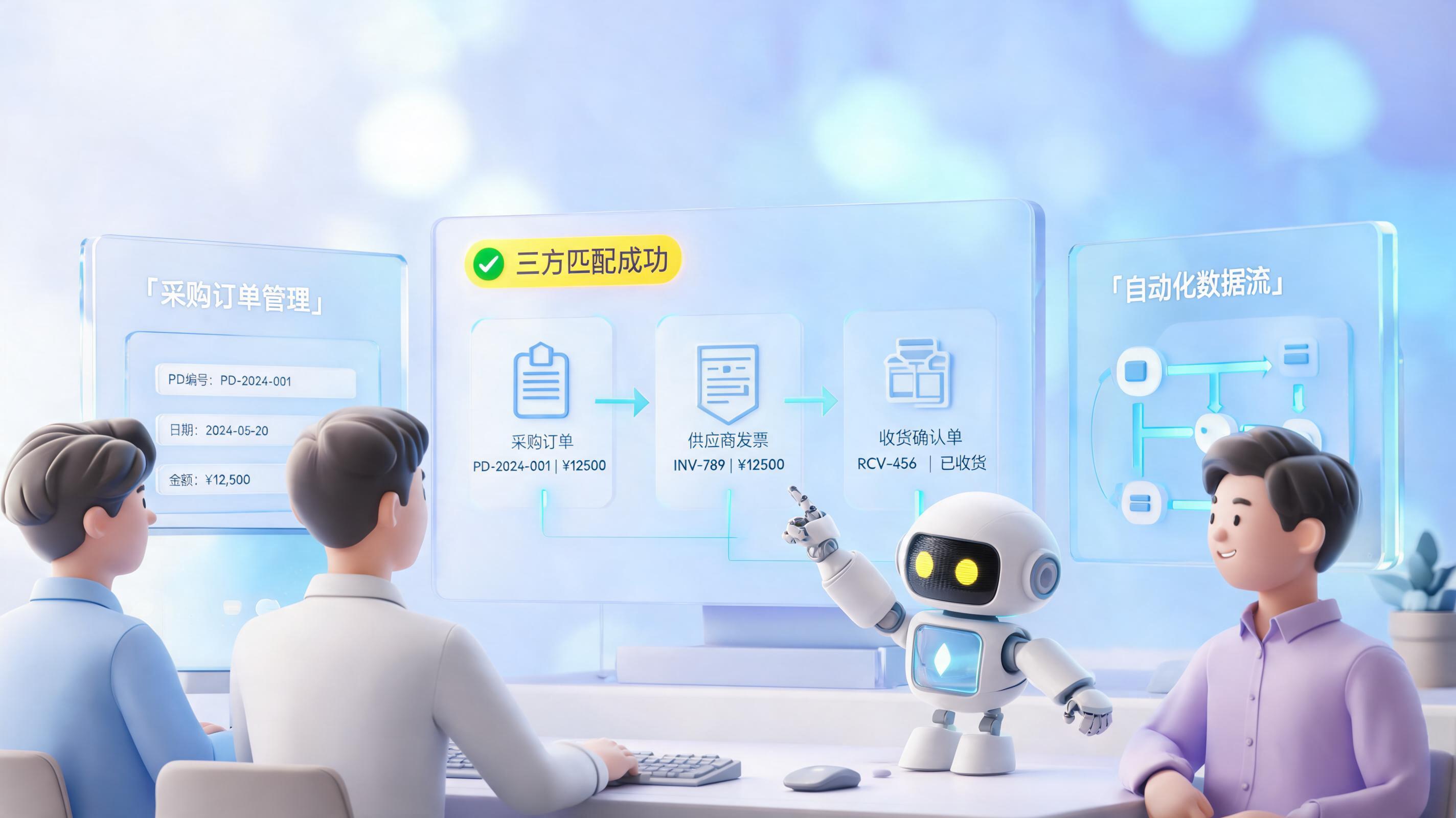 采购对账怎么自动化？从三单匹配到智能闭环_图1