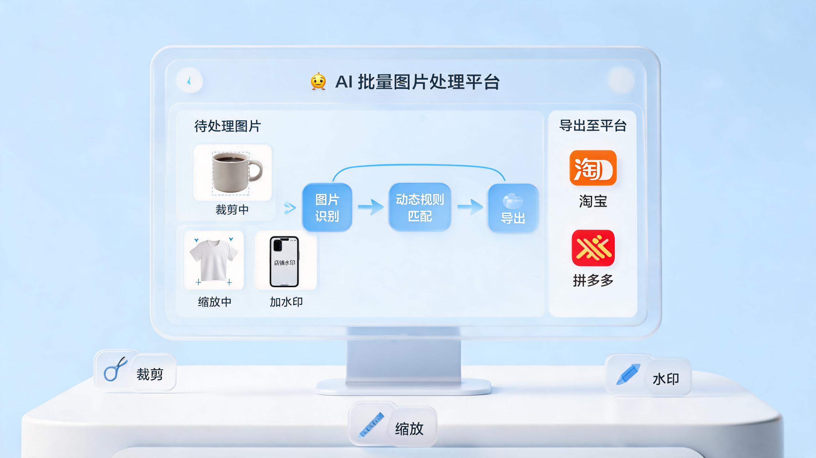 营销素材图片批量处理：如何用AI智能体10倍提效_图1
