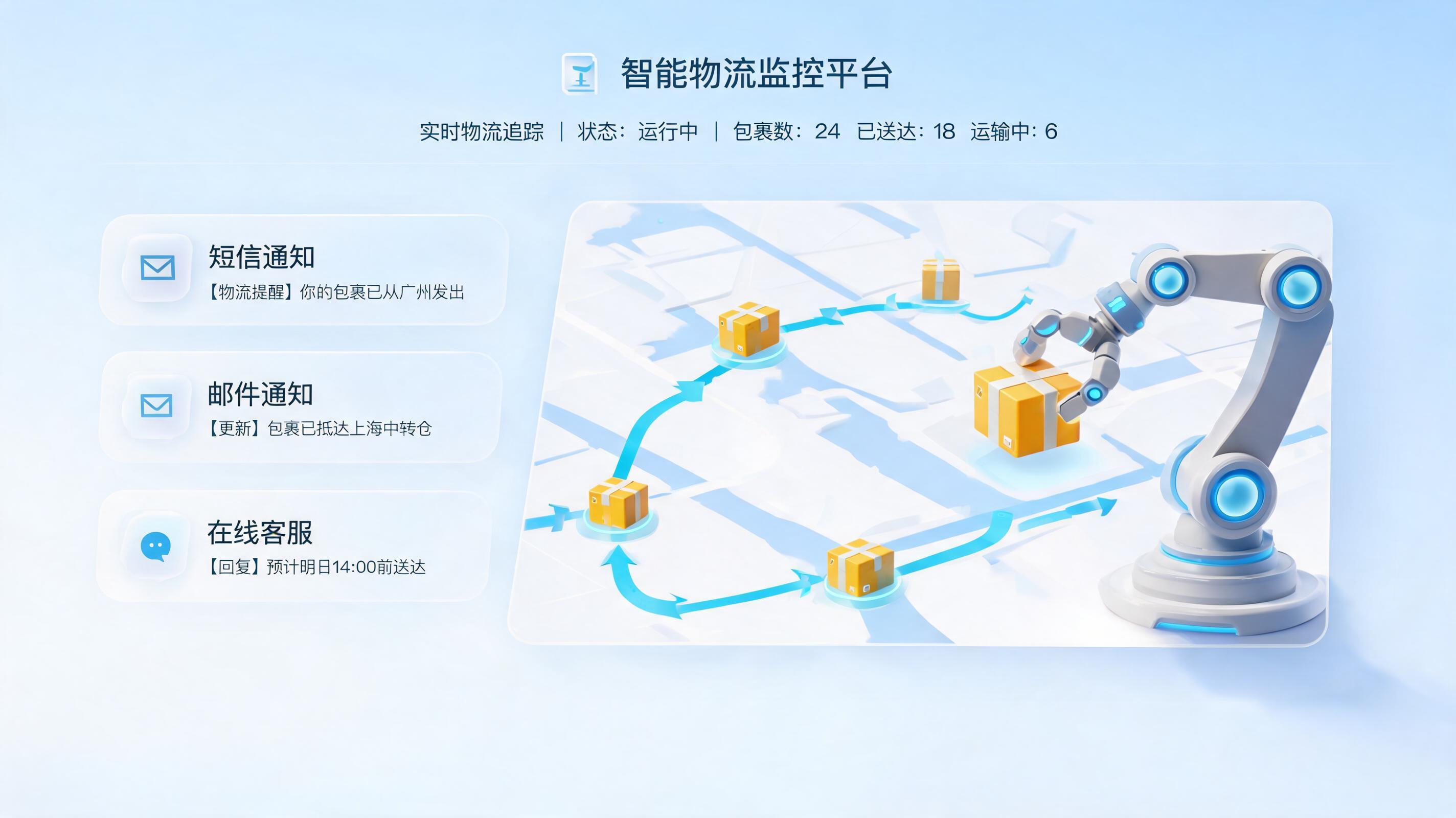 物流信息怎么自动同步给客户?实现实时追踪与主动通知的闭环