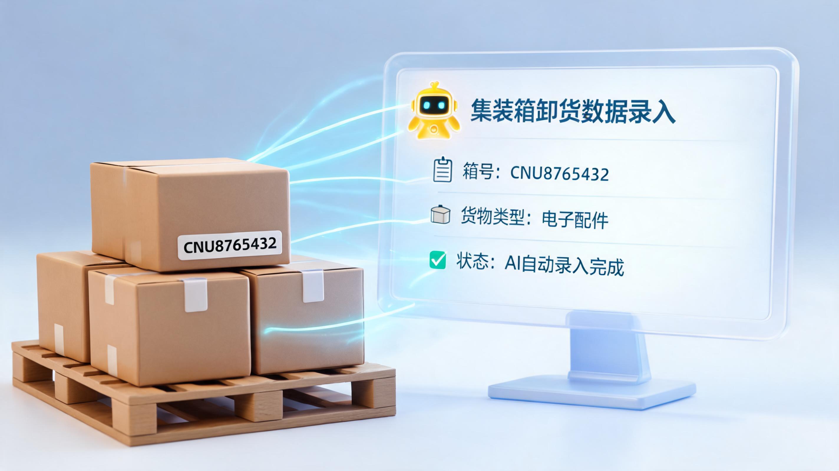 拆柜信息自动录入,如何用智能体实现无感操作?