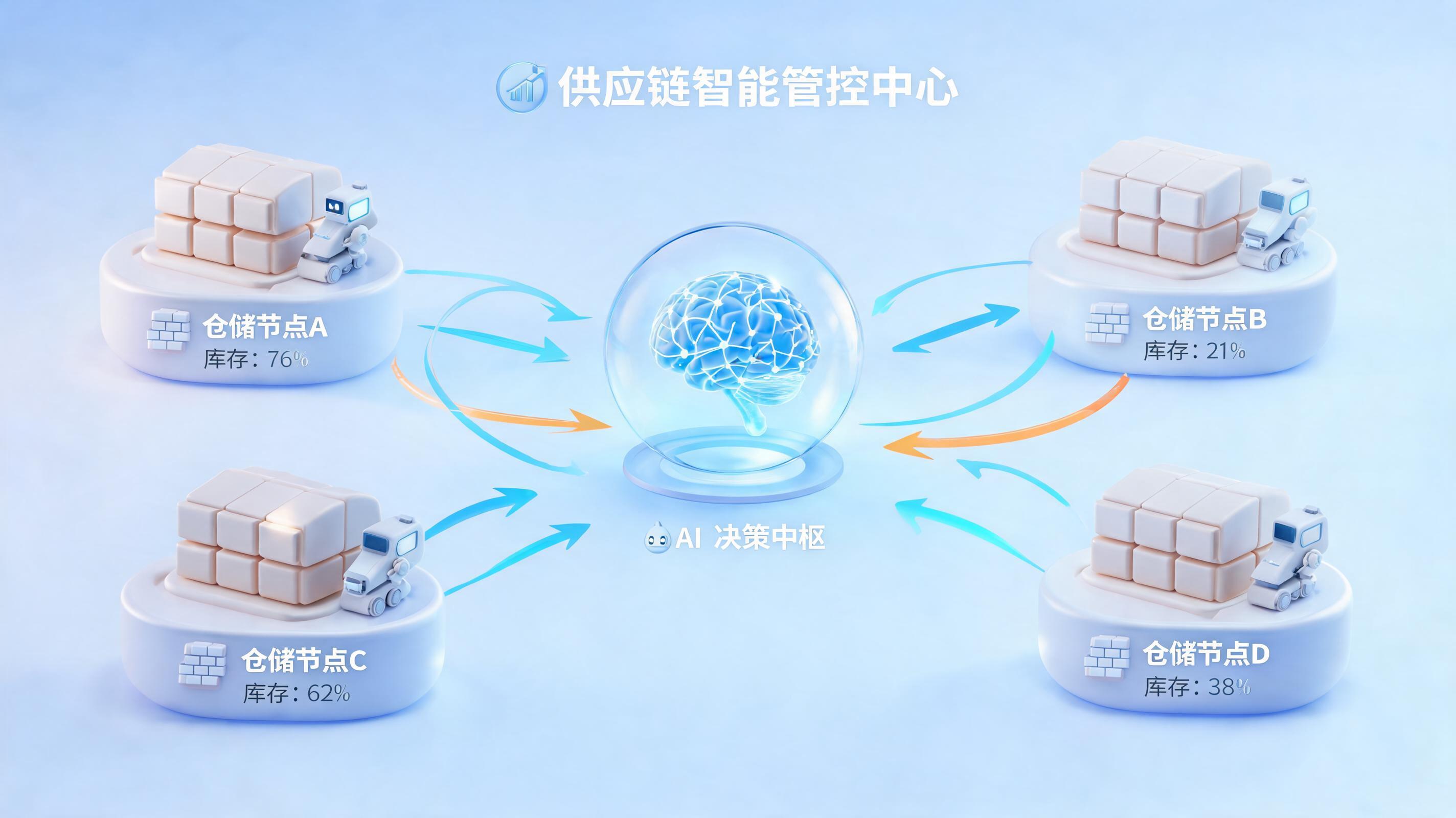 多仓库存自动调拨：AI智能体成为供应链“指挥官”？