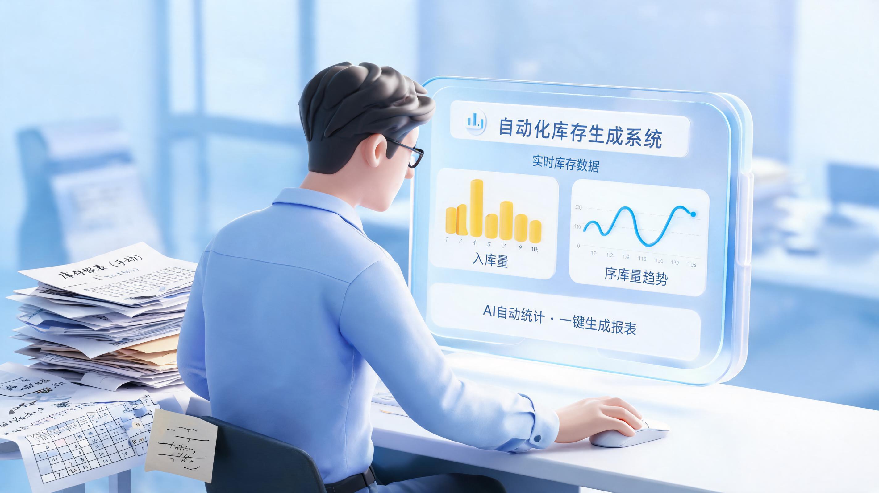 盘点报表能自动生成吗?三步实现企业数据智能汇总