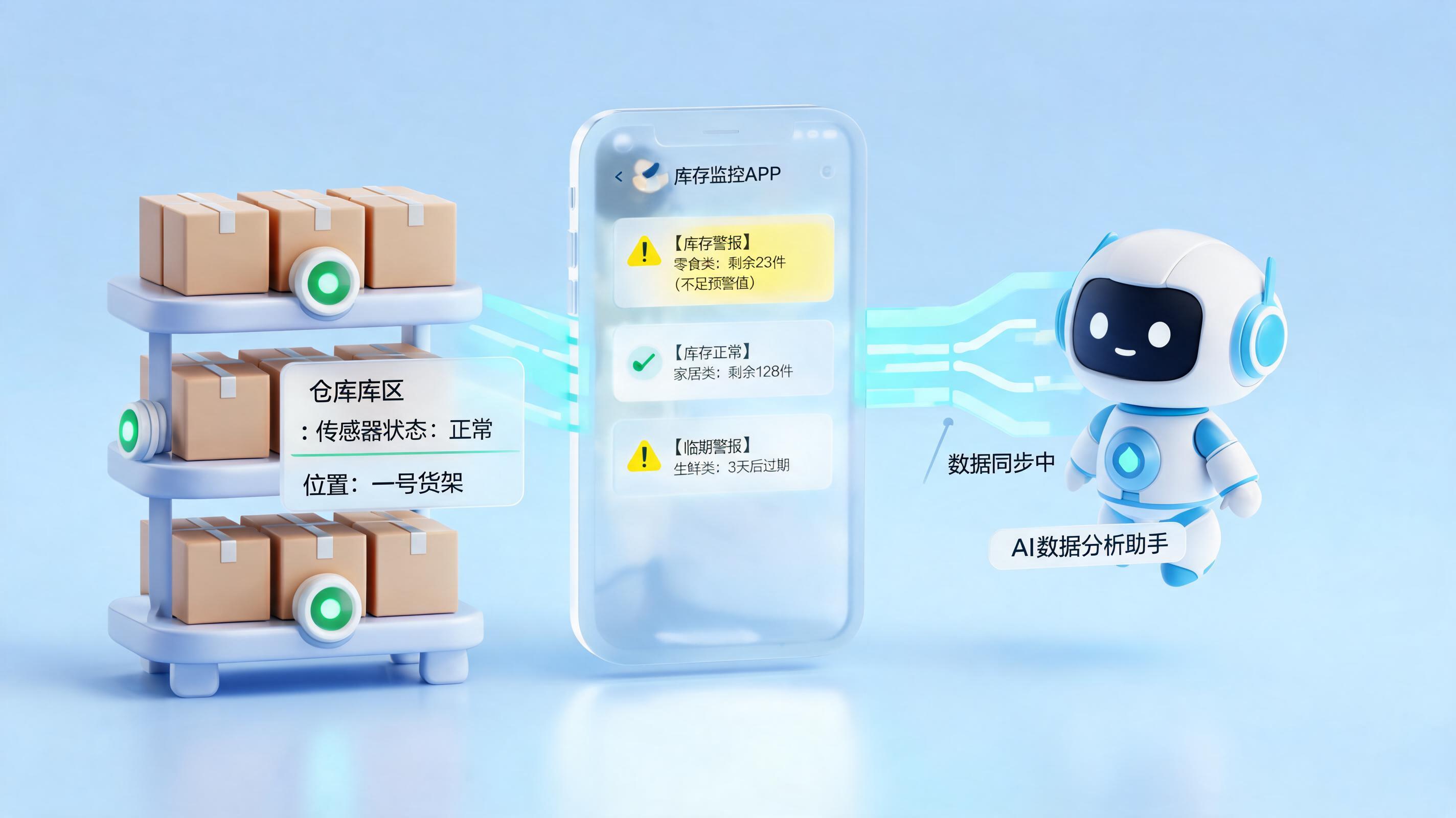 商品库存怎么实时监控？打通数字与物理世界_图1