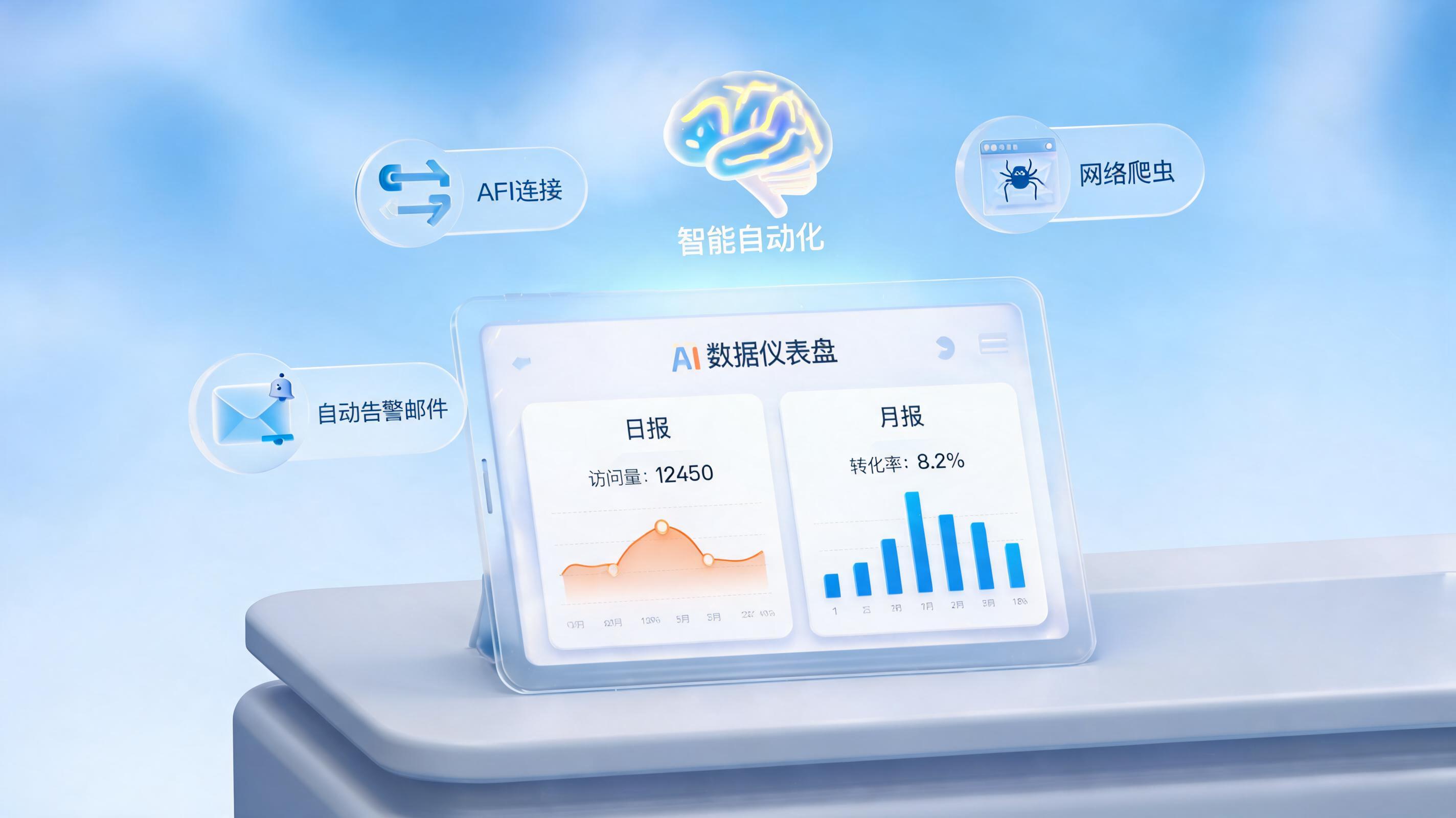 推广数据日报和月报怎么自动生成？零代码搭建企业级智能管道_图1