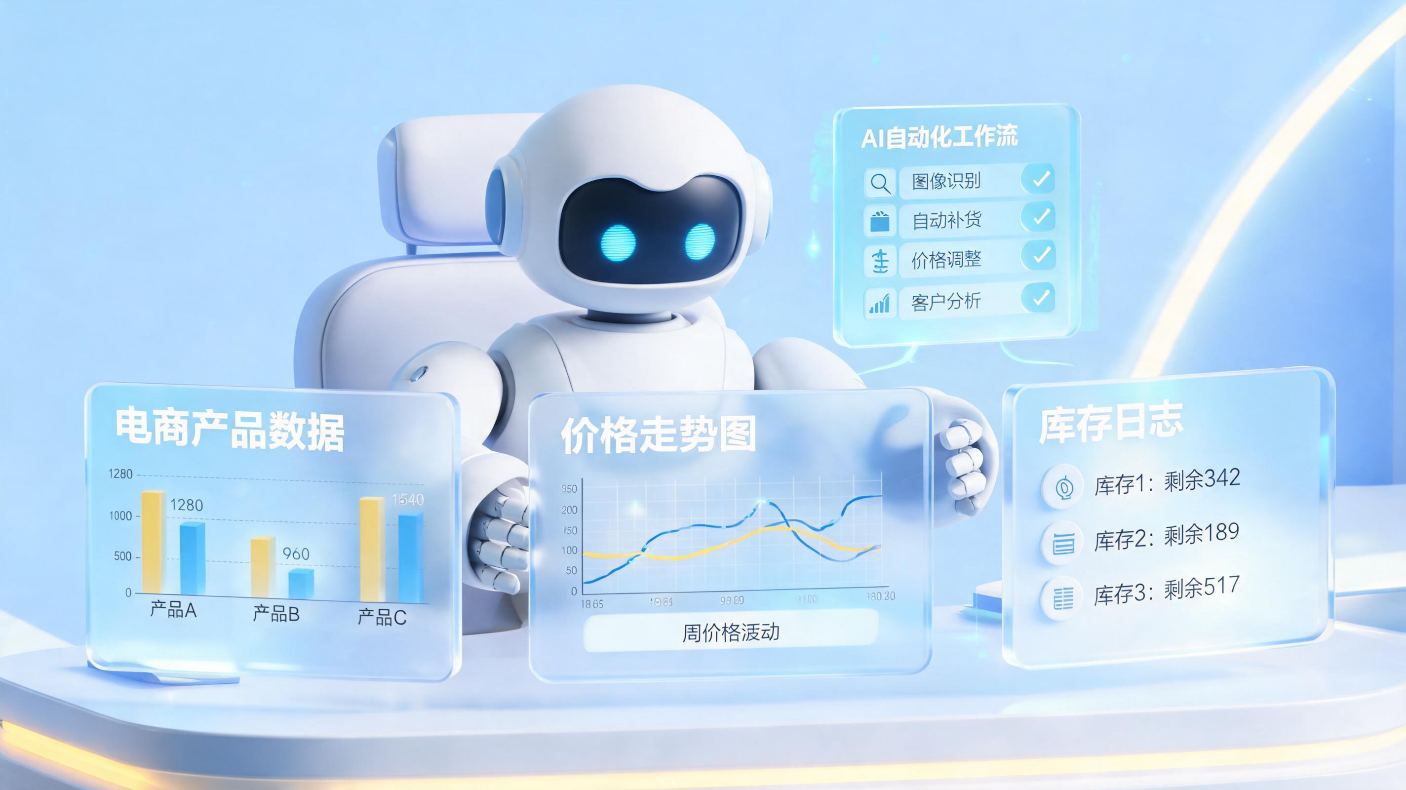 商品信息获取与变更怎么自动化？用数字员工告别手动复制