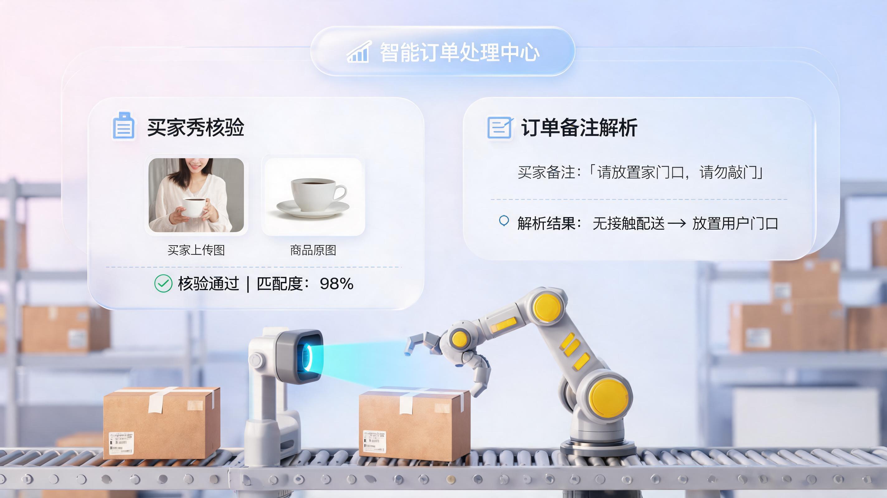 买家秀发货和备注怎么自动化？实在Agent一键化解电商运营难题_图1