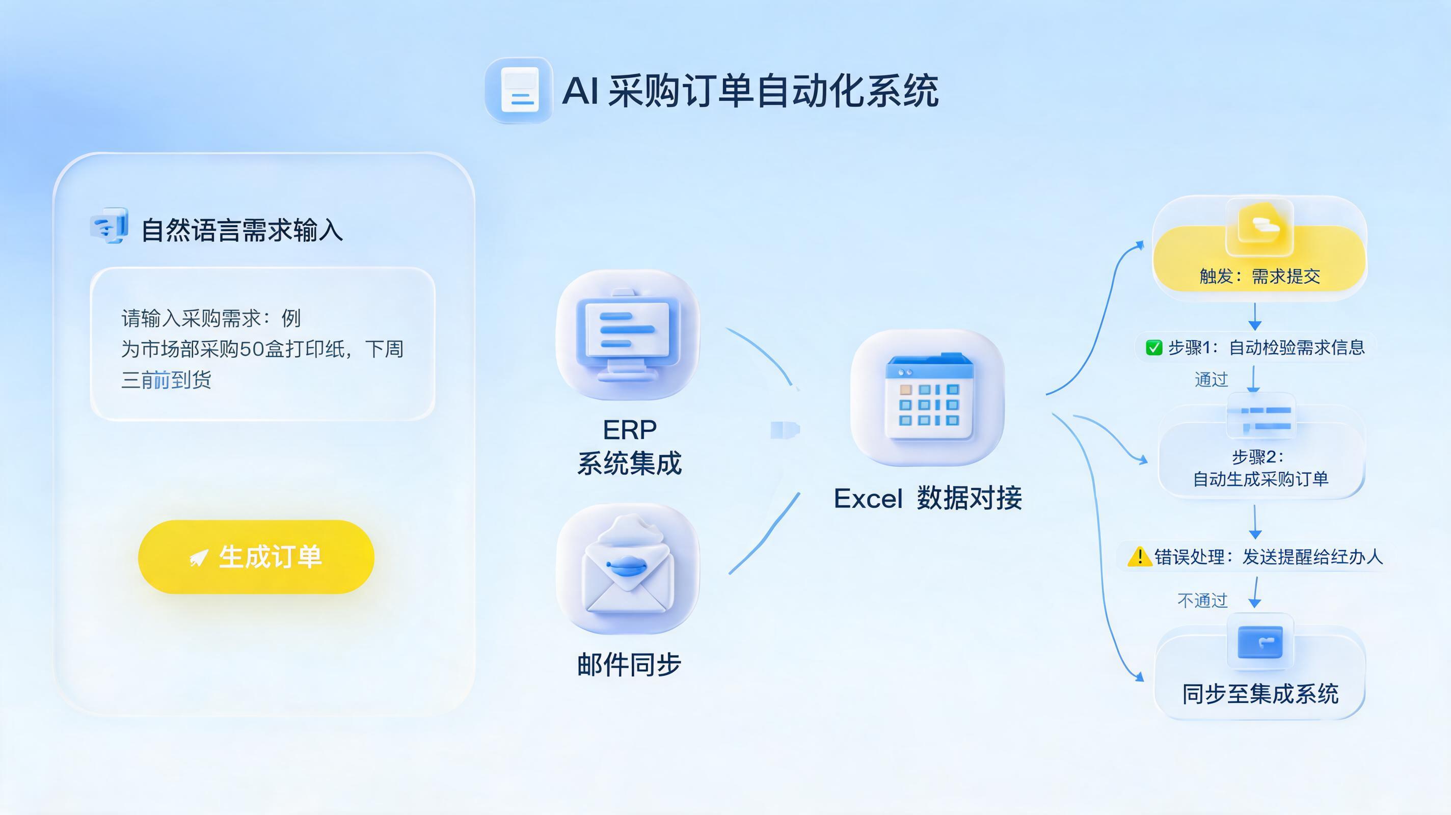 采购订单怎么自动创建?从规则驱动到AI智能体的演进