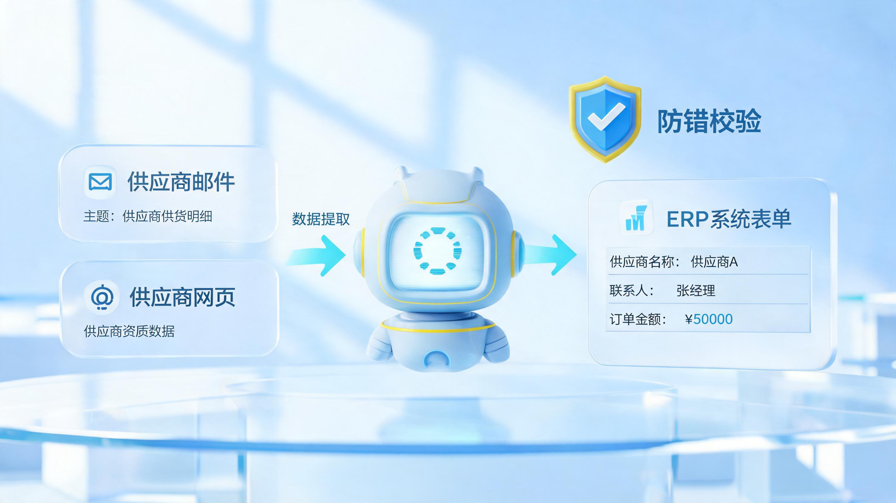 供应商数据采集难在哪?实在Agent三步构建自动化防线