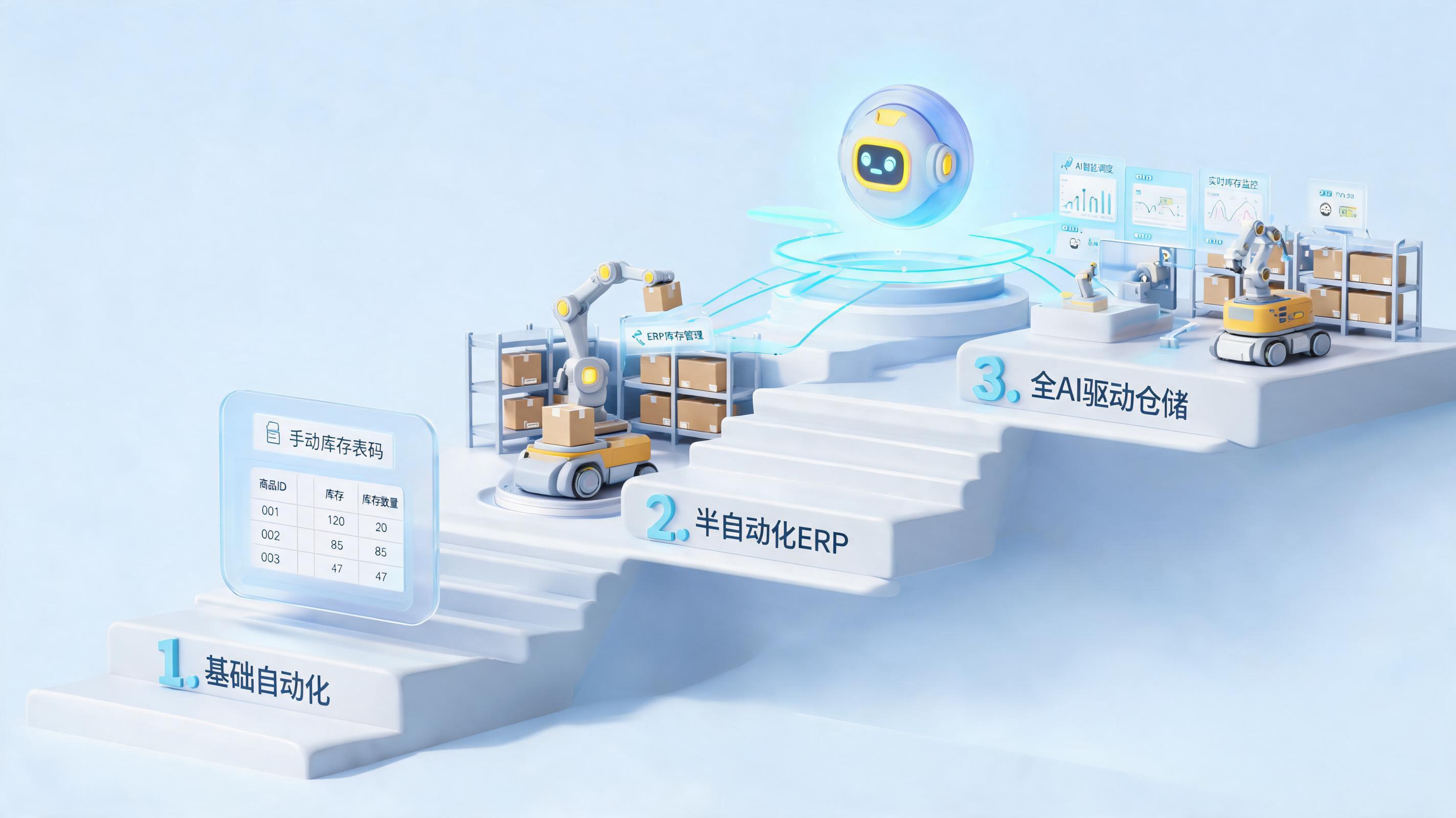 出入库执行能不能全自动？解密仓管数字化的三级跳