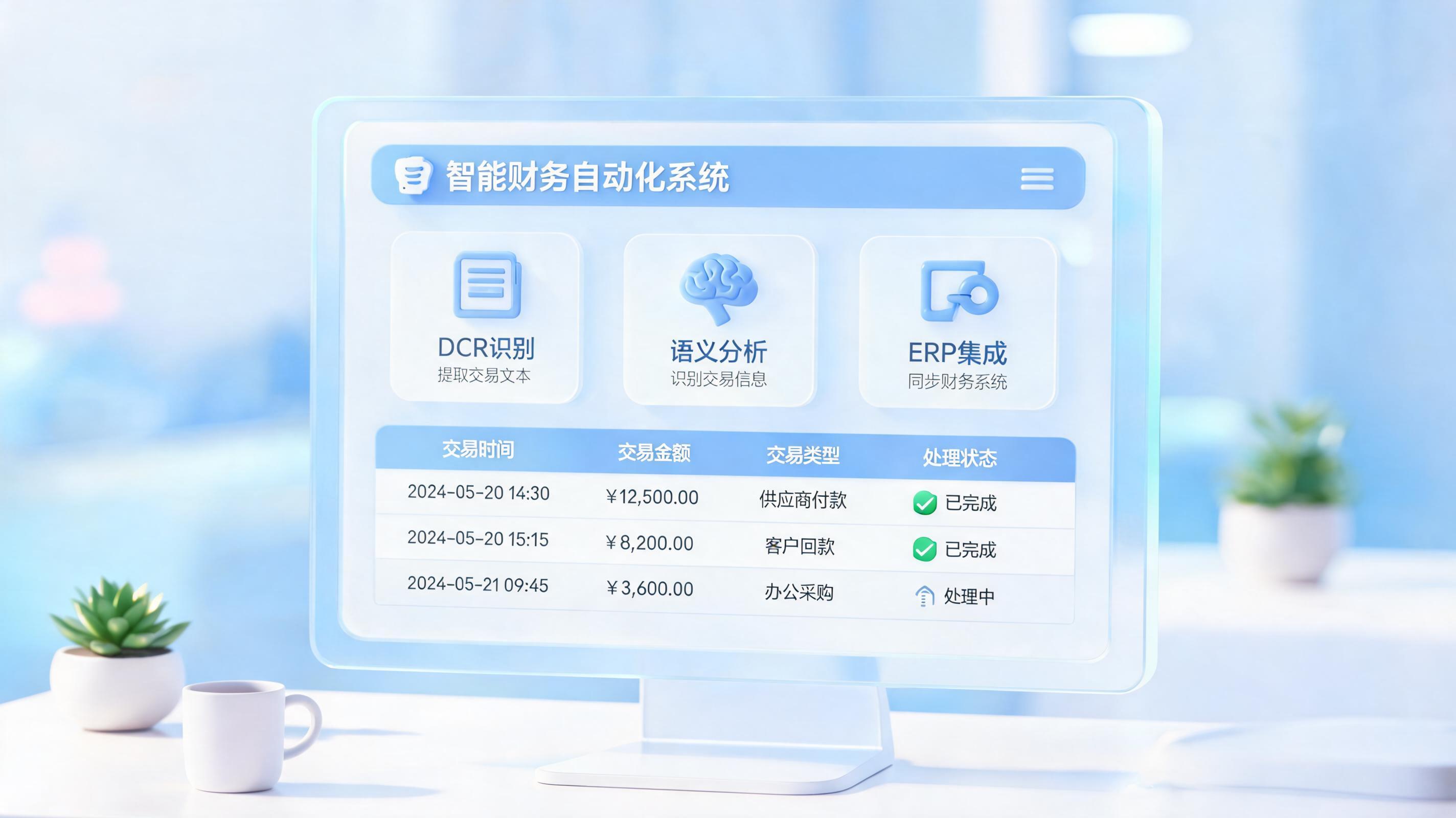 网银流水能自动录入财务系统吗?