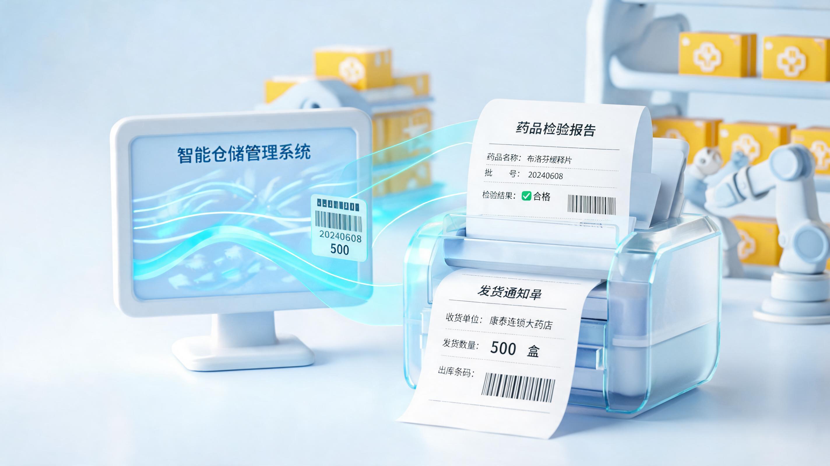 药检报告随货自动打印,真的靠谱吗