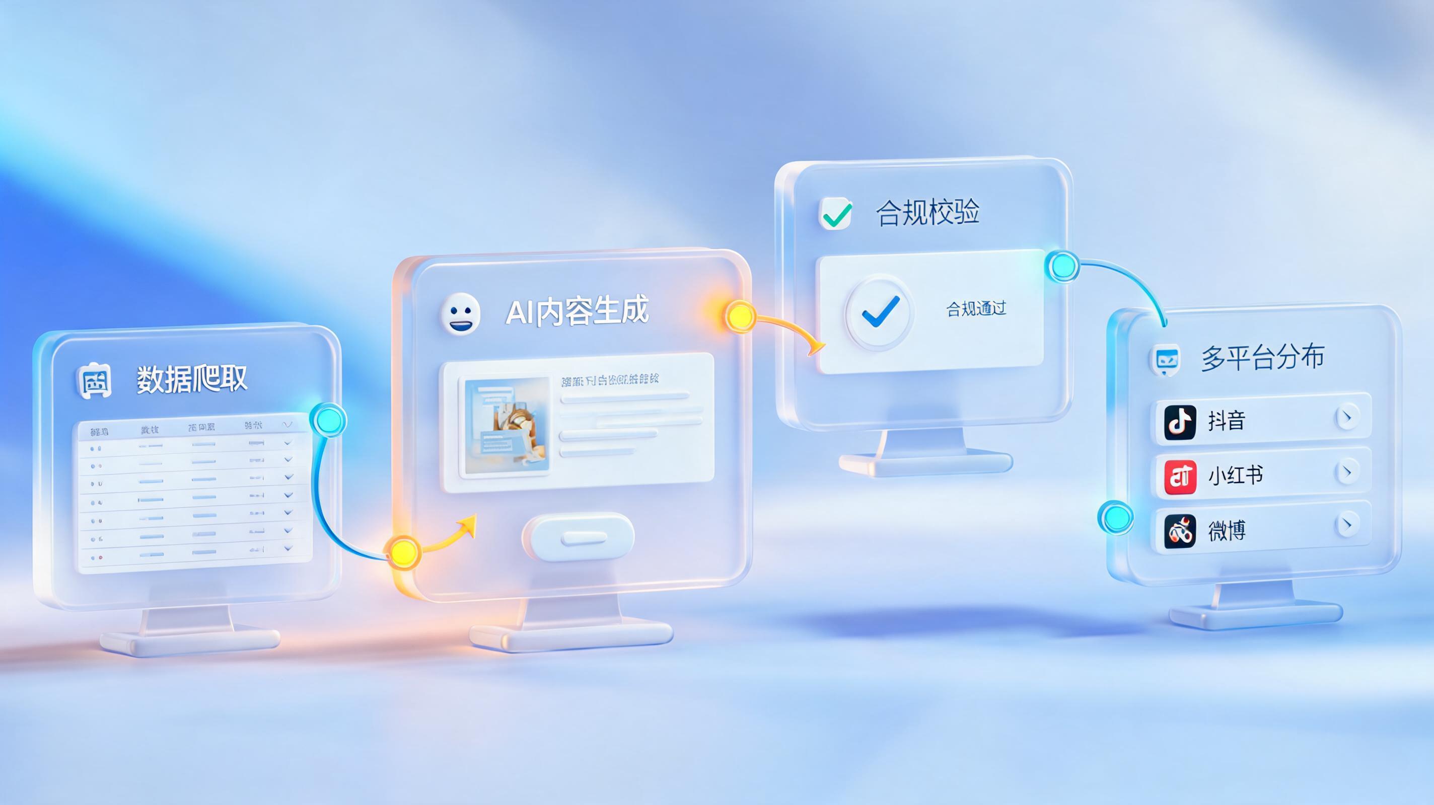种草笔记批量生成,智能体驱动的内容工厂搭建实录