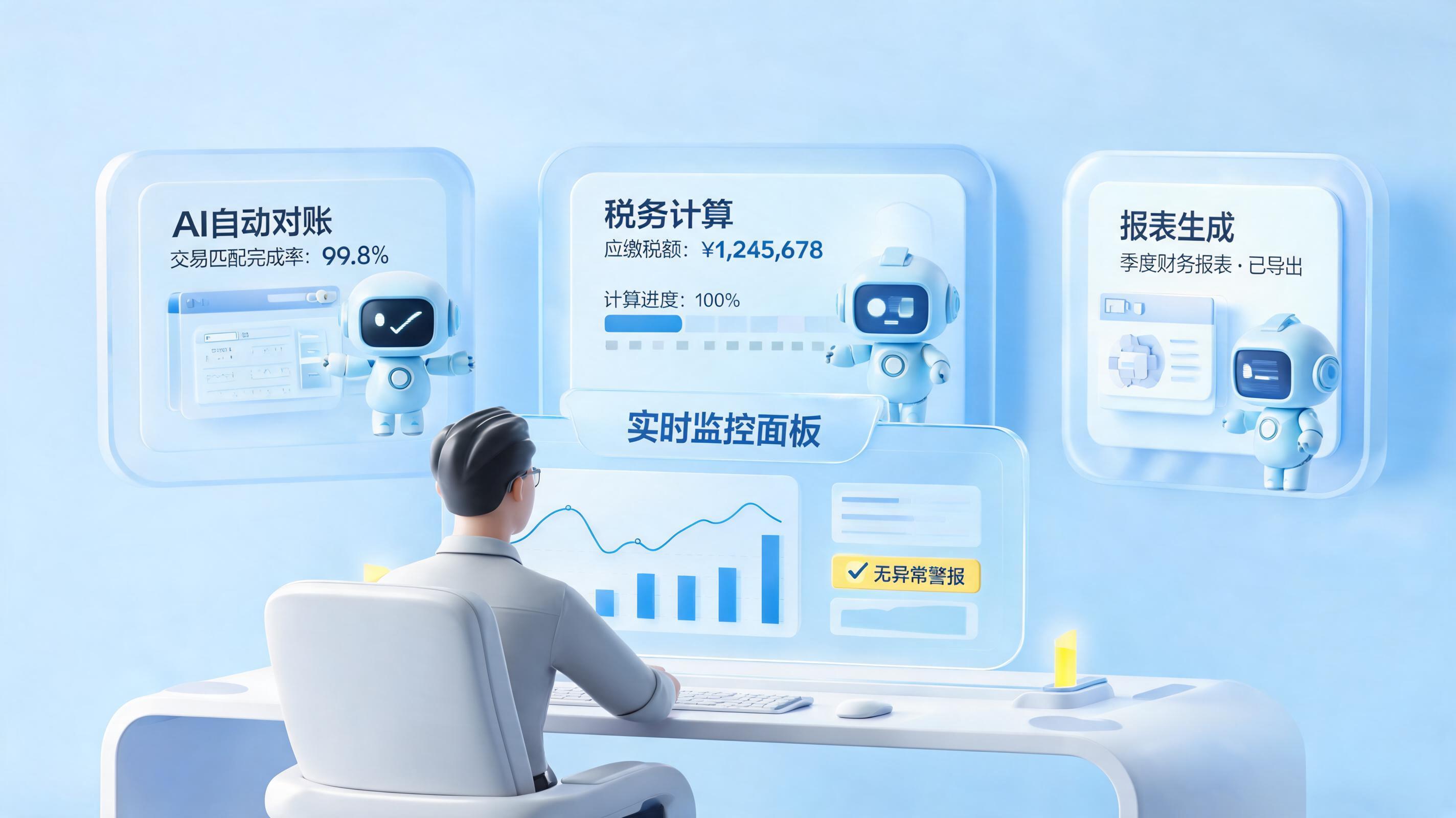 财务月初月末高峰期怎么用Agent应对？实在智能破解困局_图1