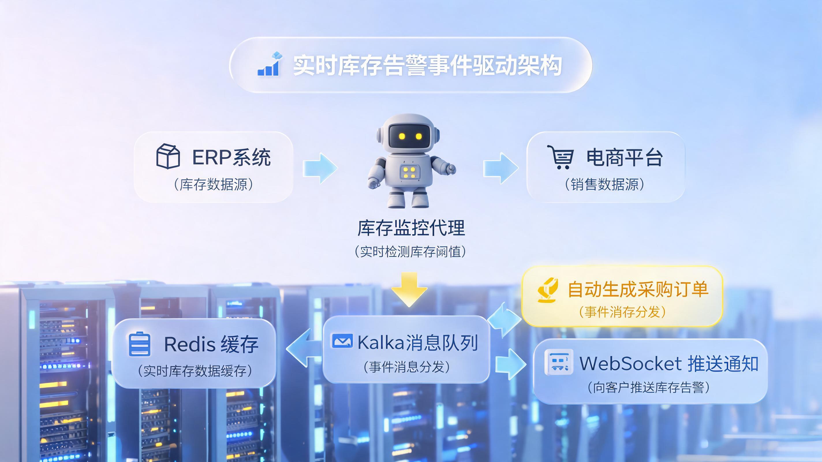 库存预警滞后的供应链，如何实现实时自动响应？_图1